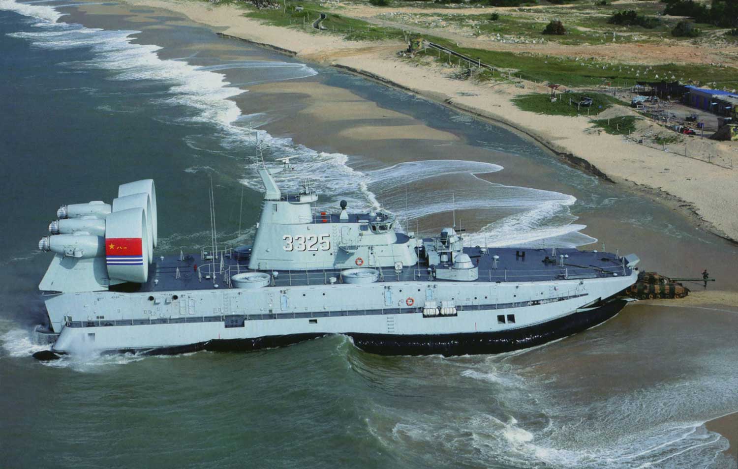 PLA Zubr Class Hovercraft 