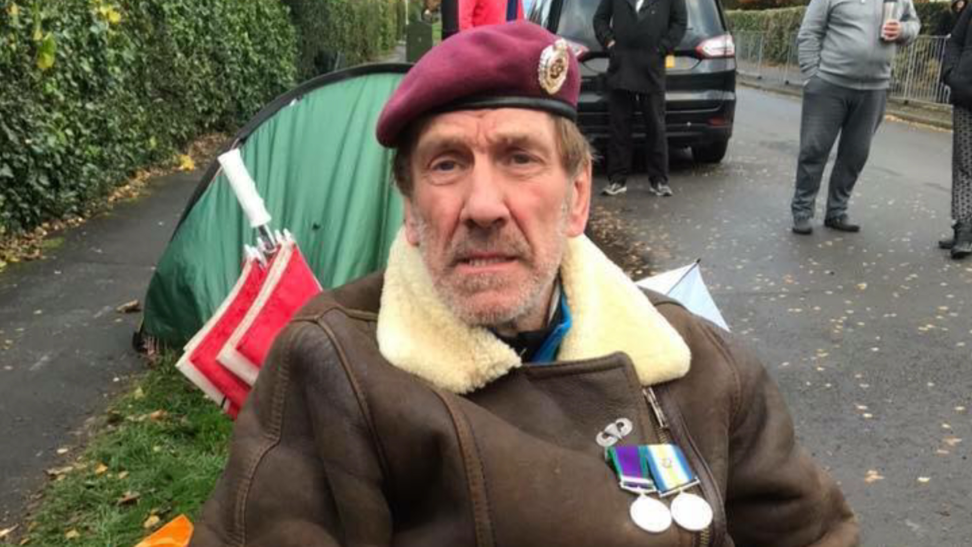 Hunger strike Gus Hales CREDIT Facebook - Deep in my mind where nobody goes