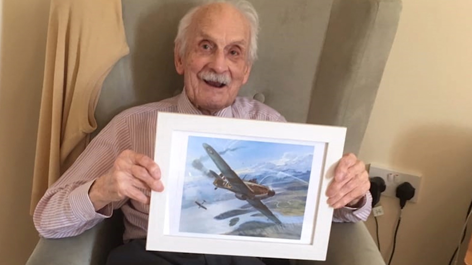 99-year-old Paddy Hemingway was the pilot when the Hurricane crashed in Essex.