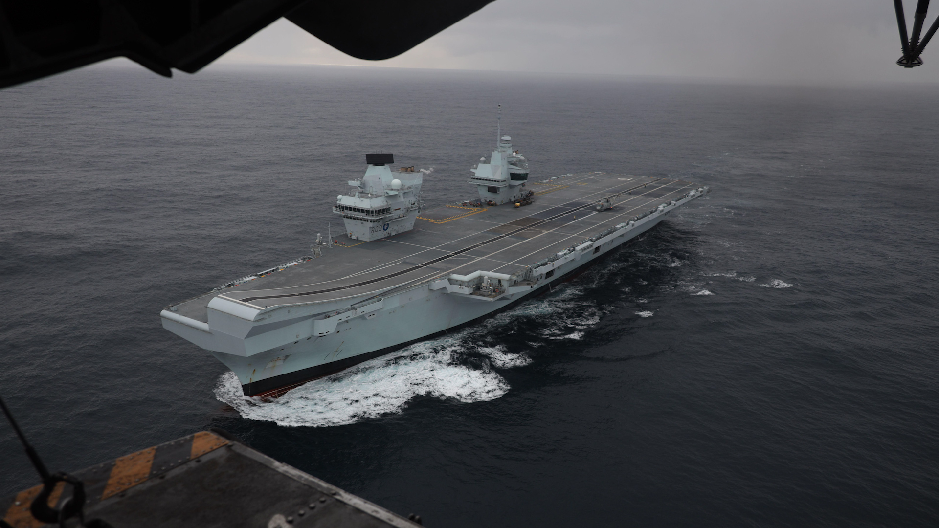 HMS Prince of Wales during Exercise Cold Response
