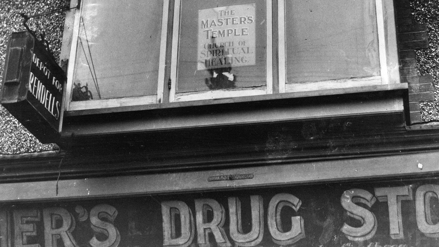 Image ID 2HHT1F6 The Master's Temple Church of Spiritual Healing, Copnor Road, Portsmouth, where seances were hel pictured on 31 March 1944 CREDIT Trinity Mirror Mirrorpix Alamy Stock Photo EXP 231124