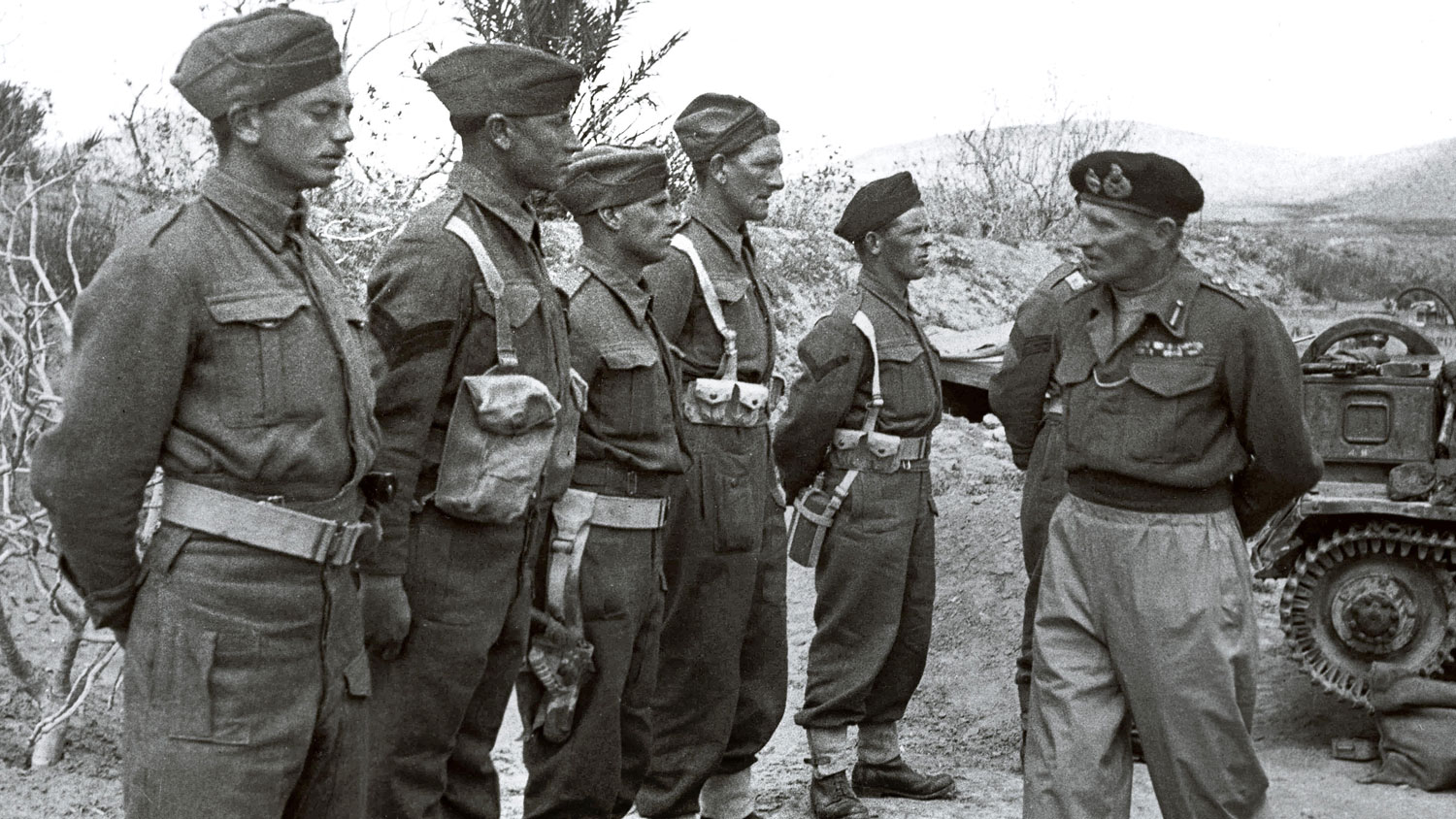 Montgomery had a good rapport with his troops, much of it down to his own self-confidence (Picture: Alamy)