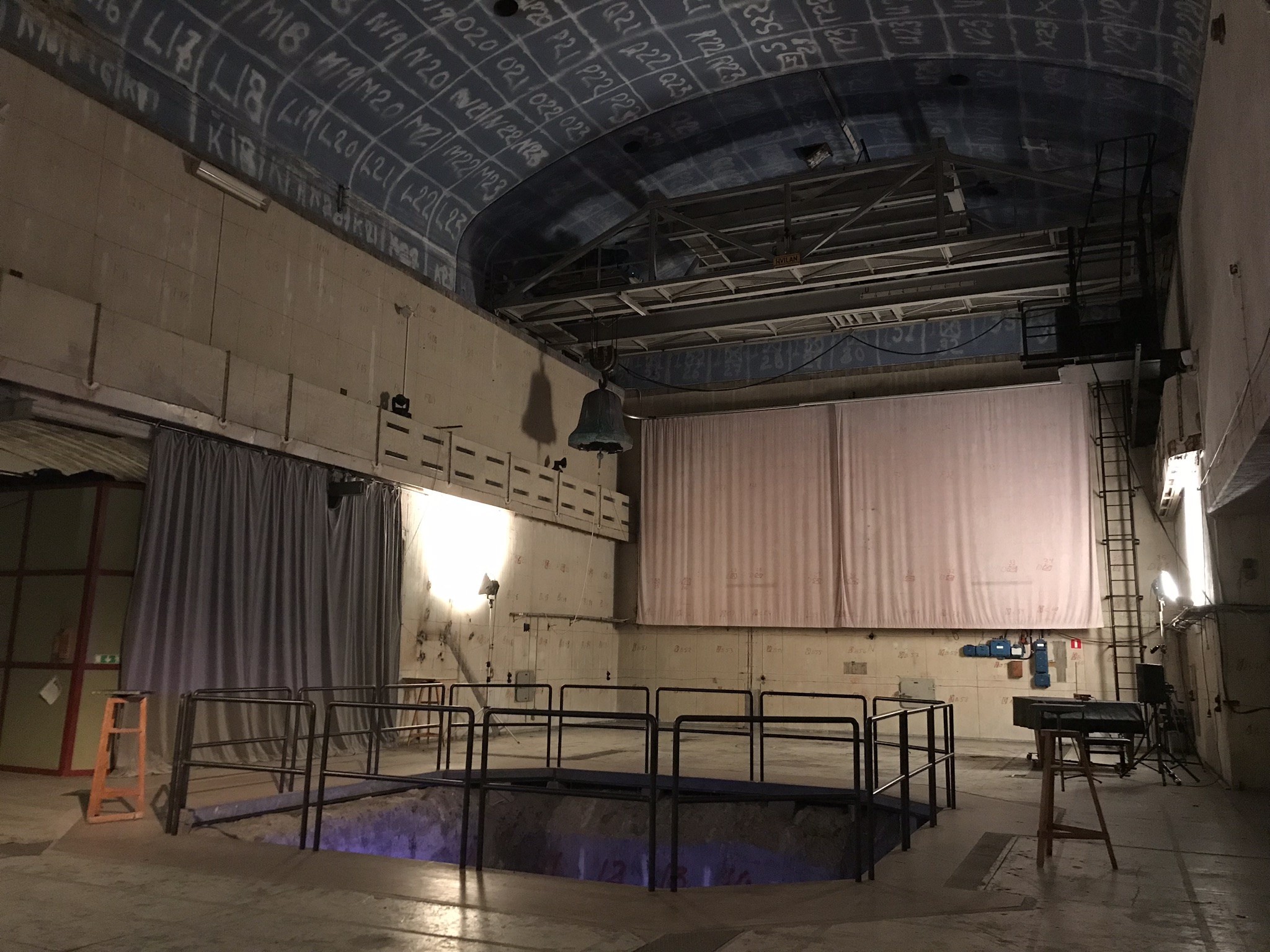 Reactor turned experimental art space 