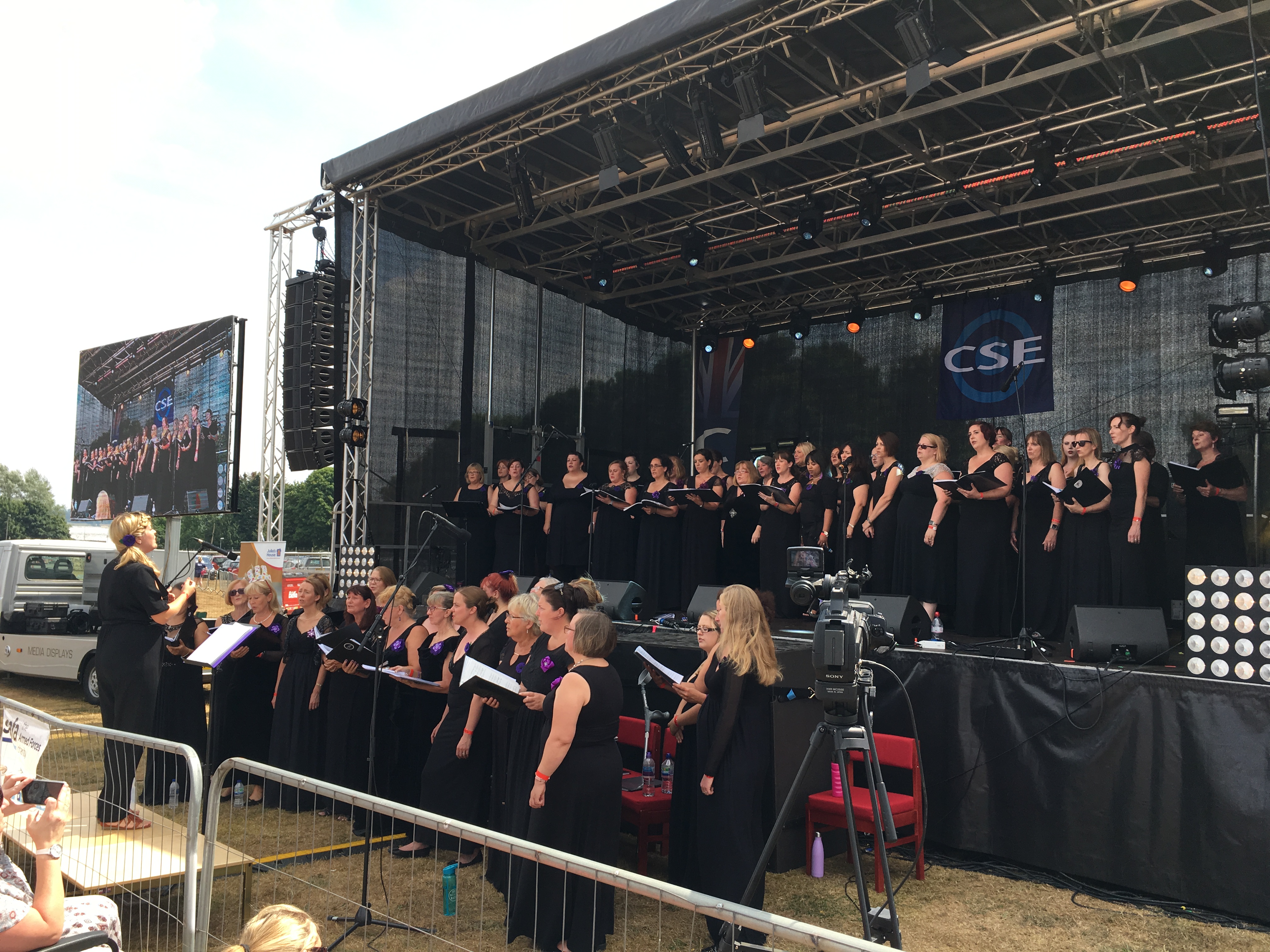 Lyneham Military Wives Choir at CIVPOP 2018