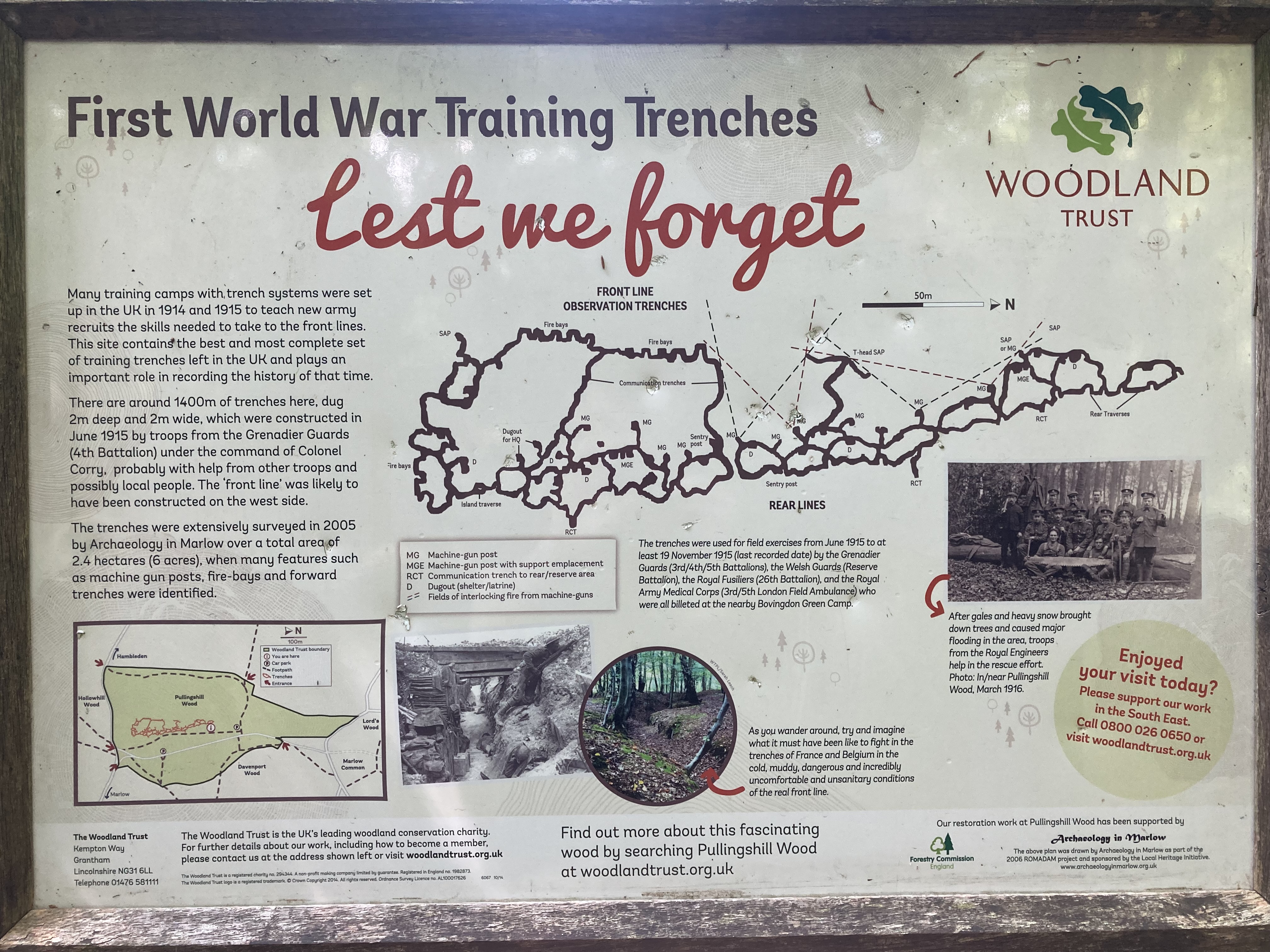 training trenches Marlow