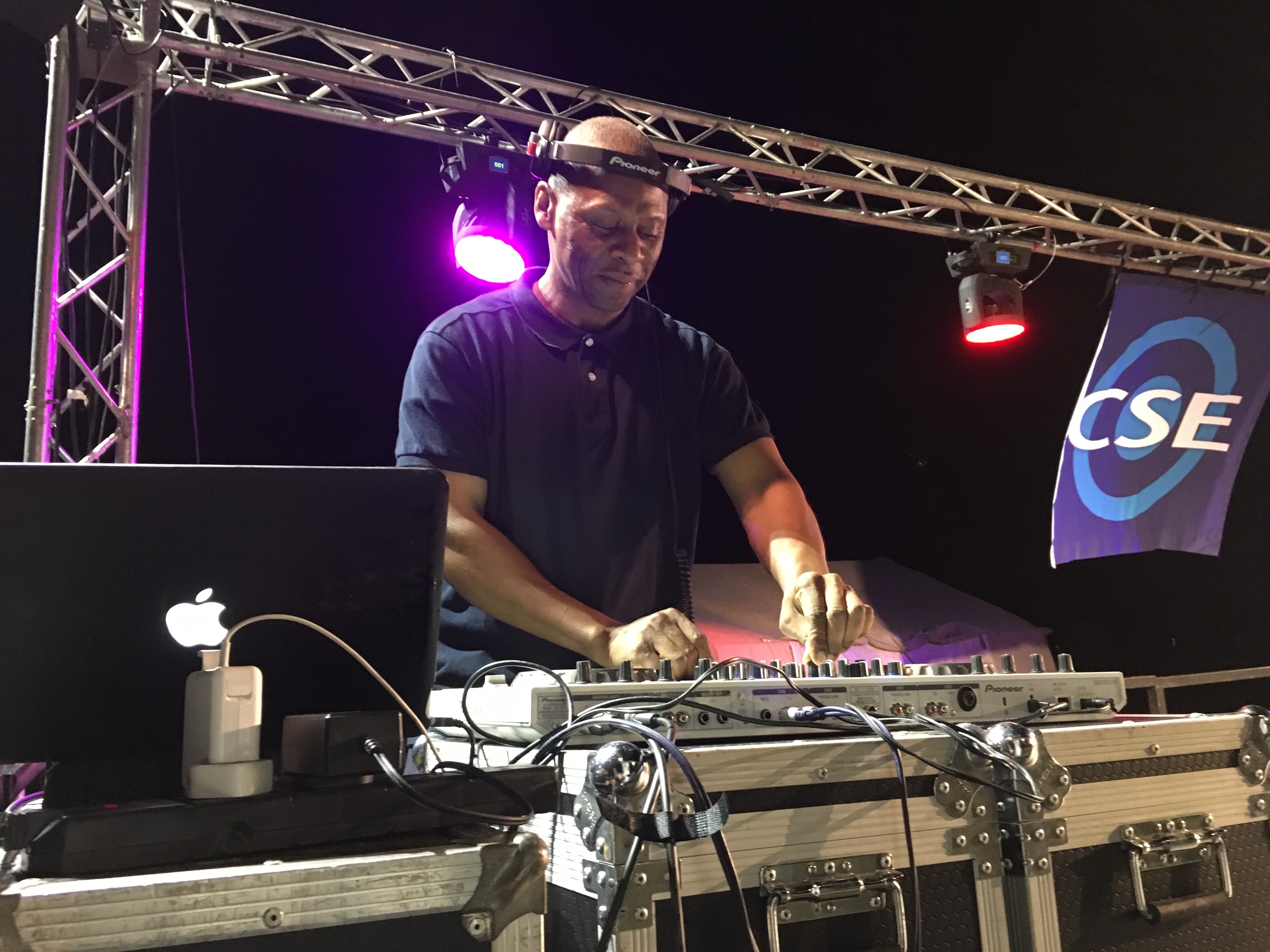 DJ Stevie T at Carver Barracks