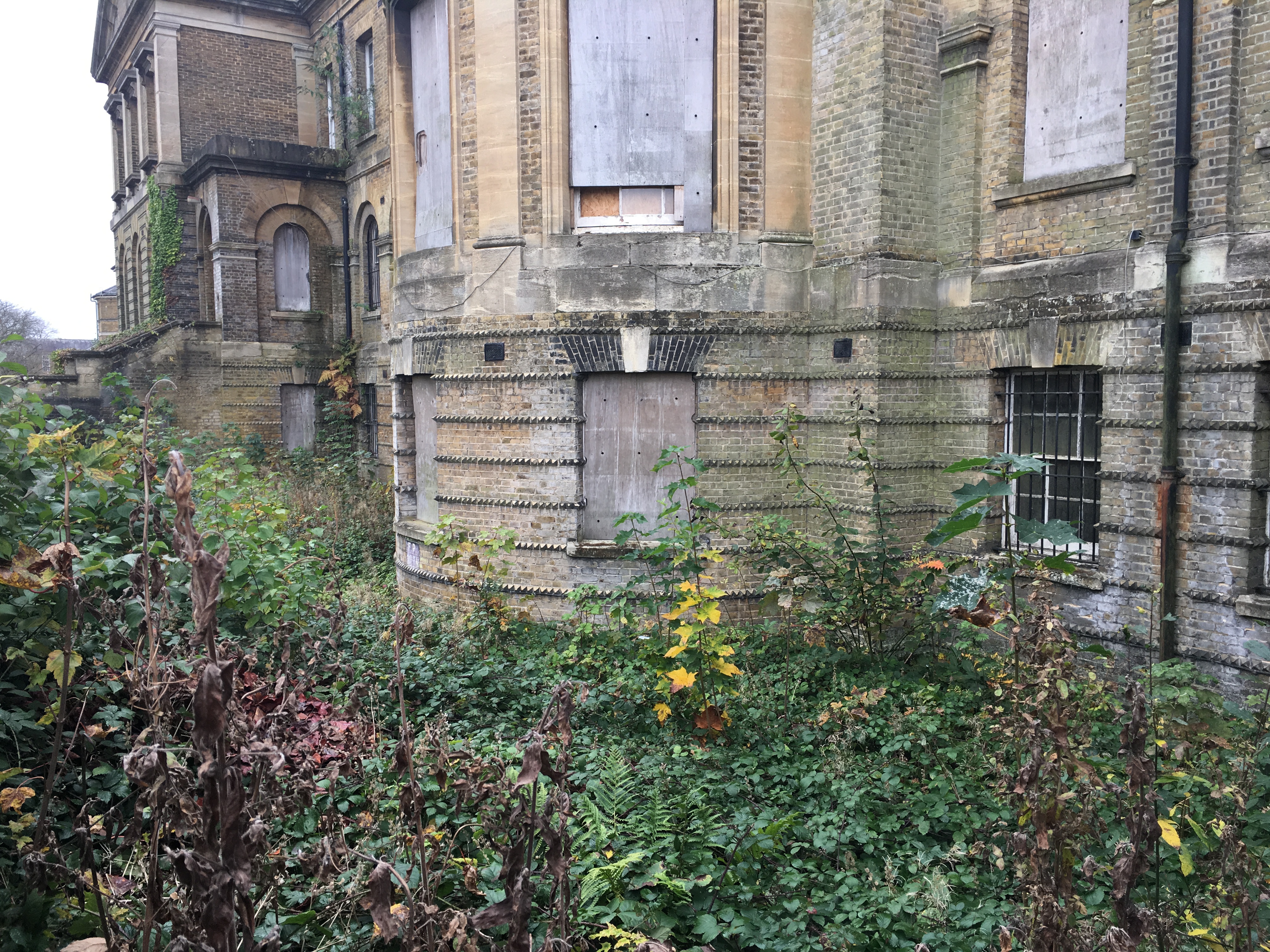 Cambridge Military Hospital has been abandoned since the 1990s