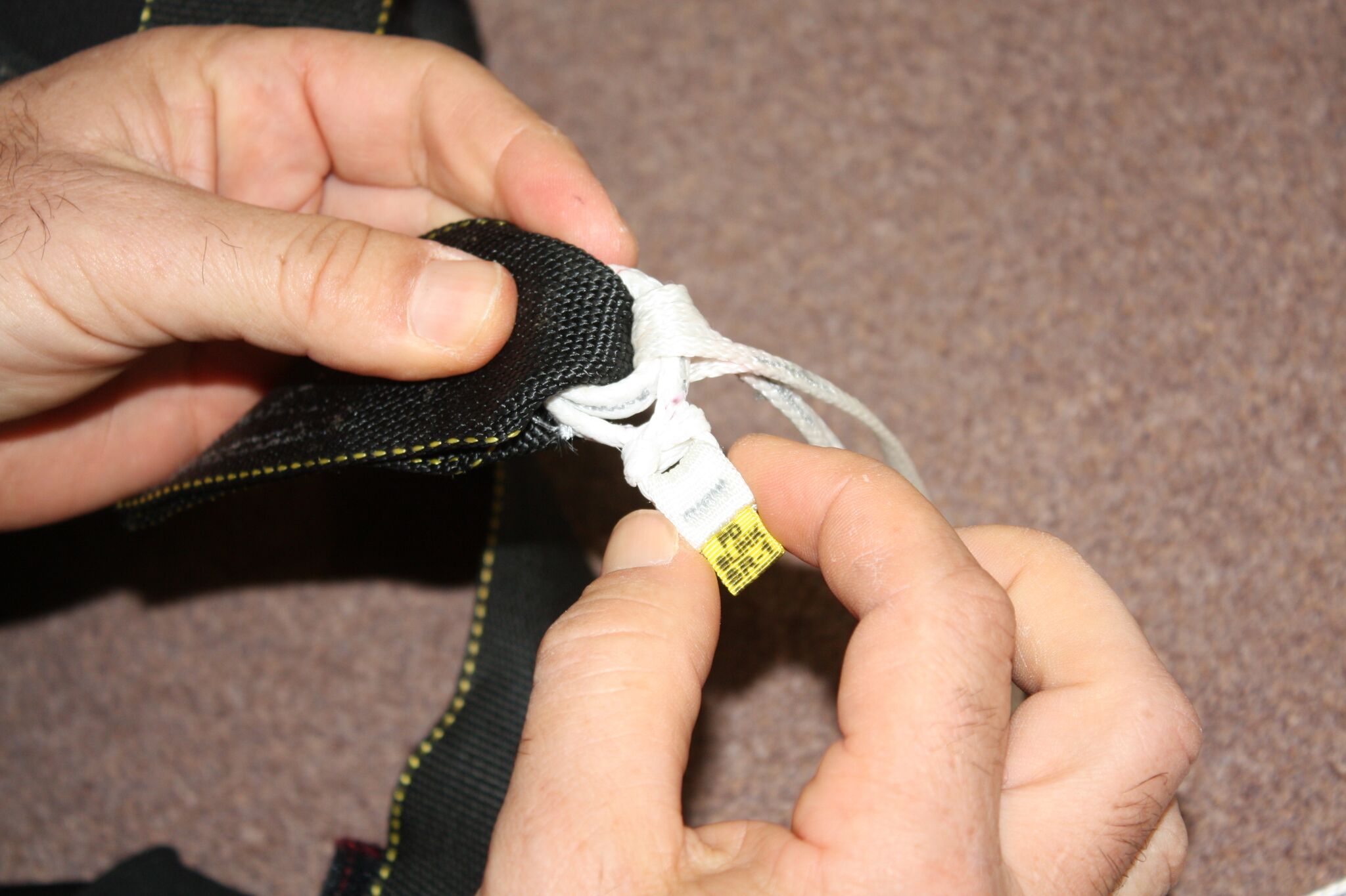 Prosecutors claim Mr Cilliers sabotaged the parachute by removing two of the four slinks