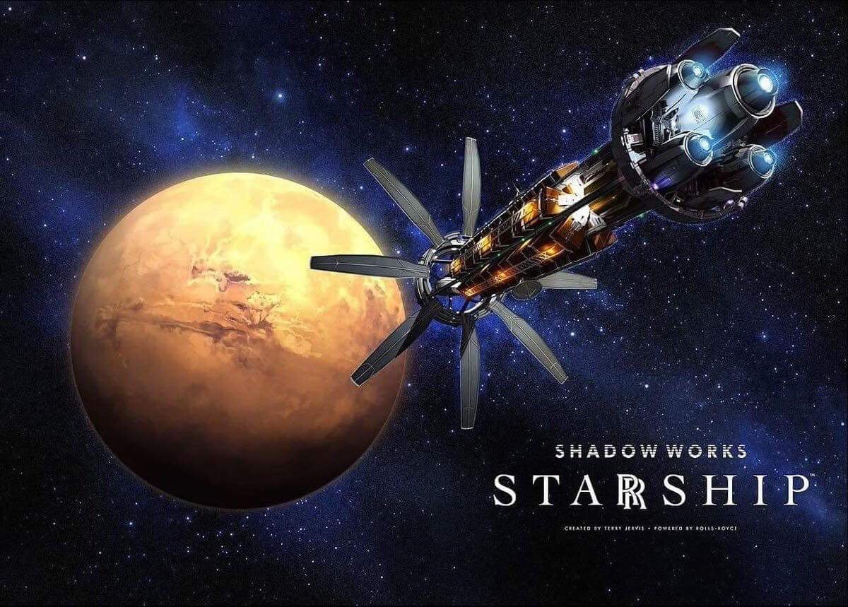 StaRRship mission to Mars RAF