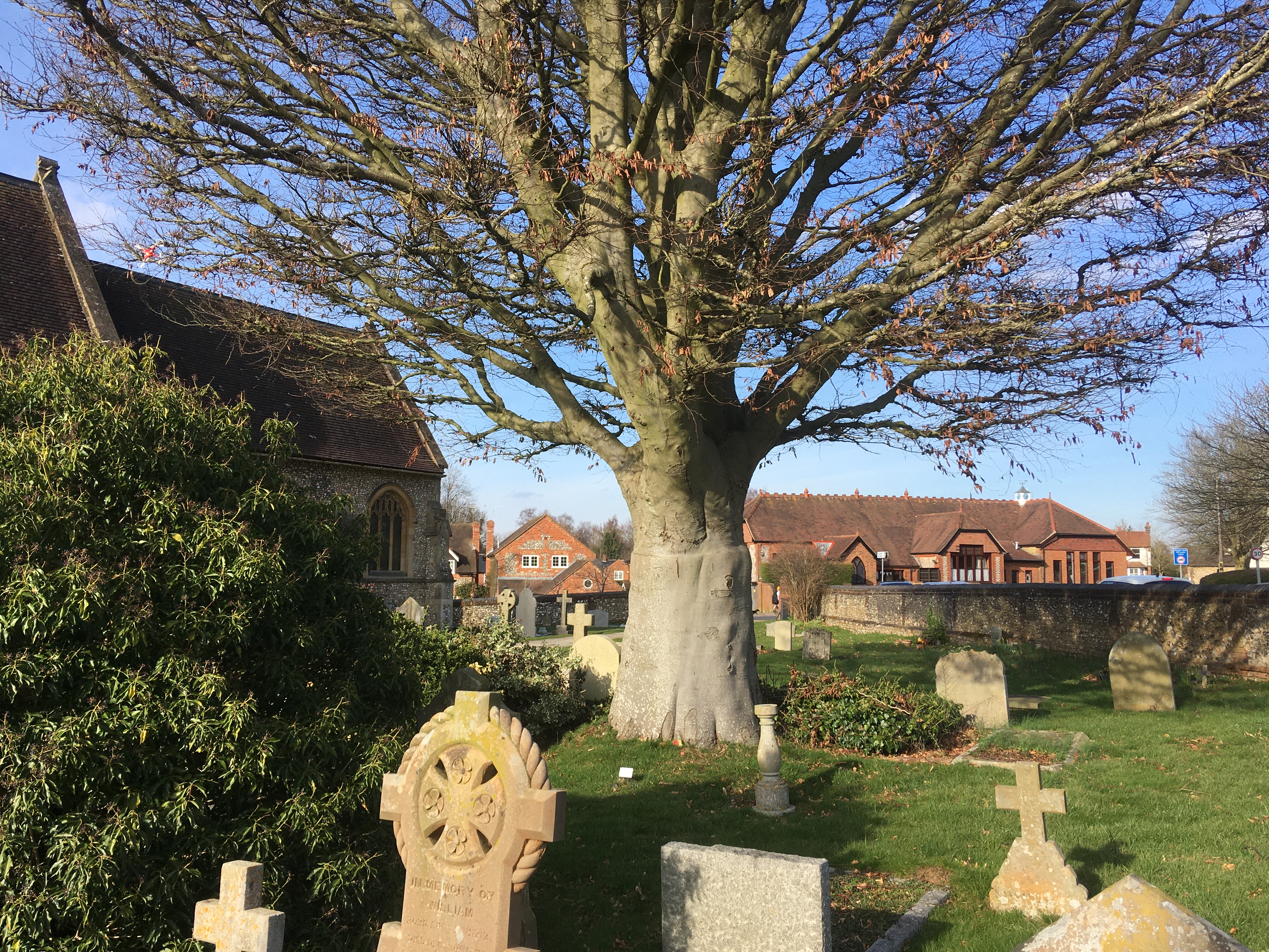St Margaret's churchyard Tylers Green bucks