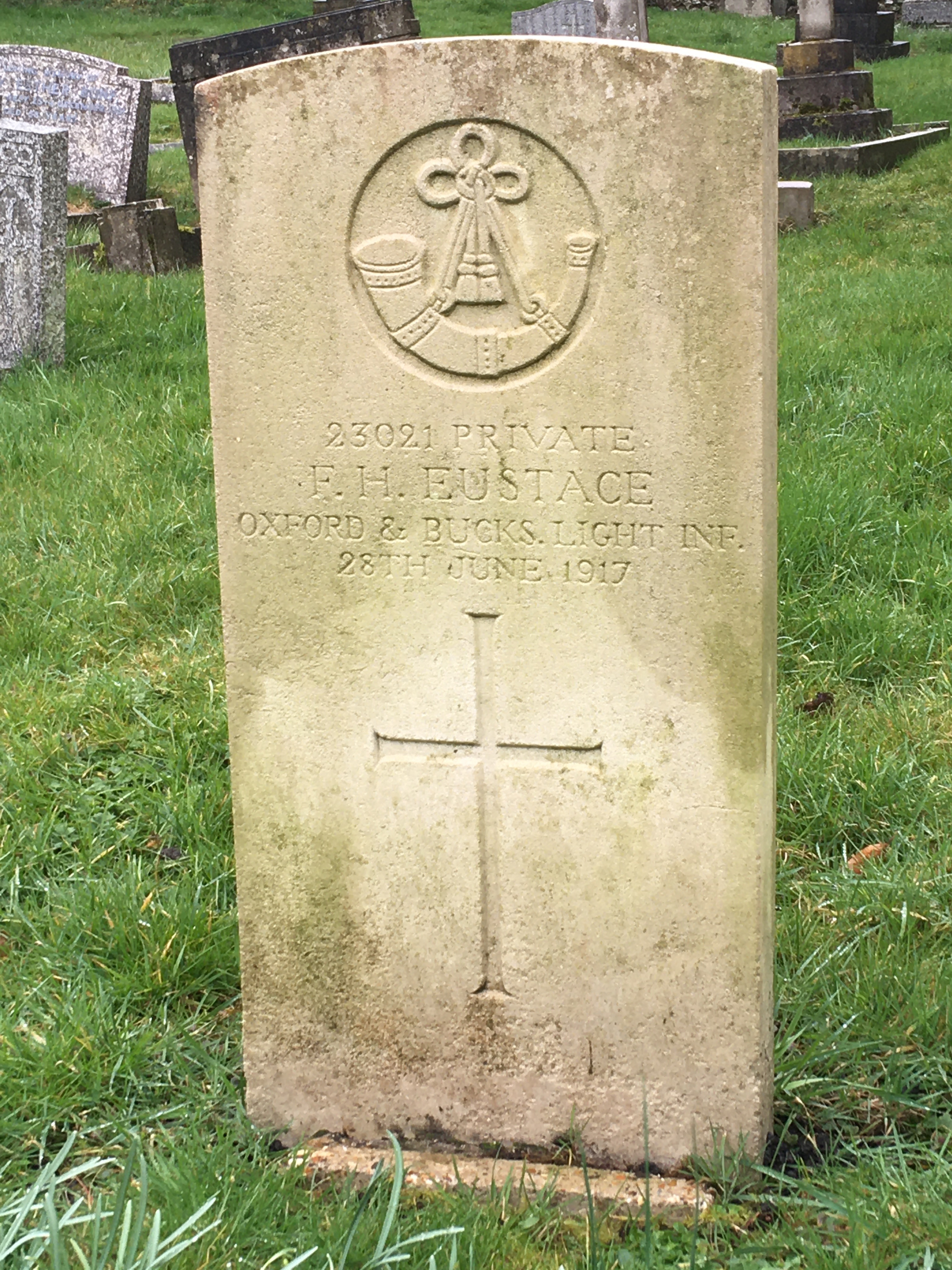 War Grave in St Margaret's Church Tylers Green Buckinghamshire