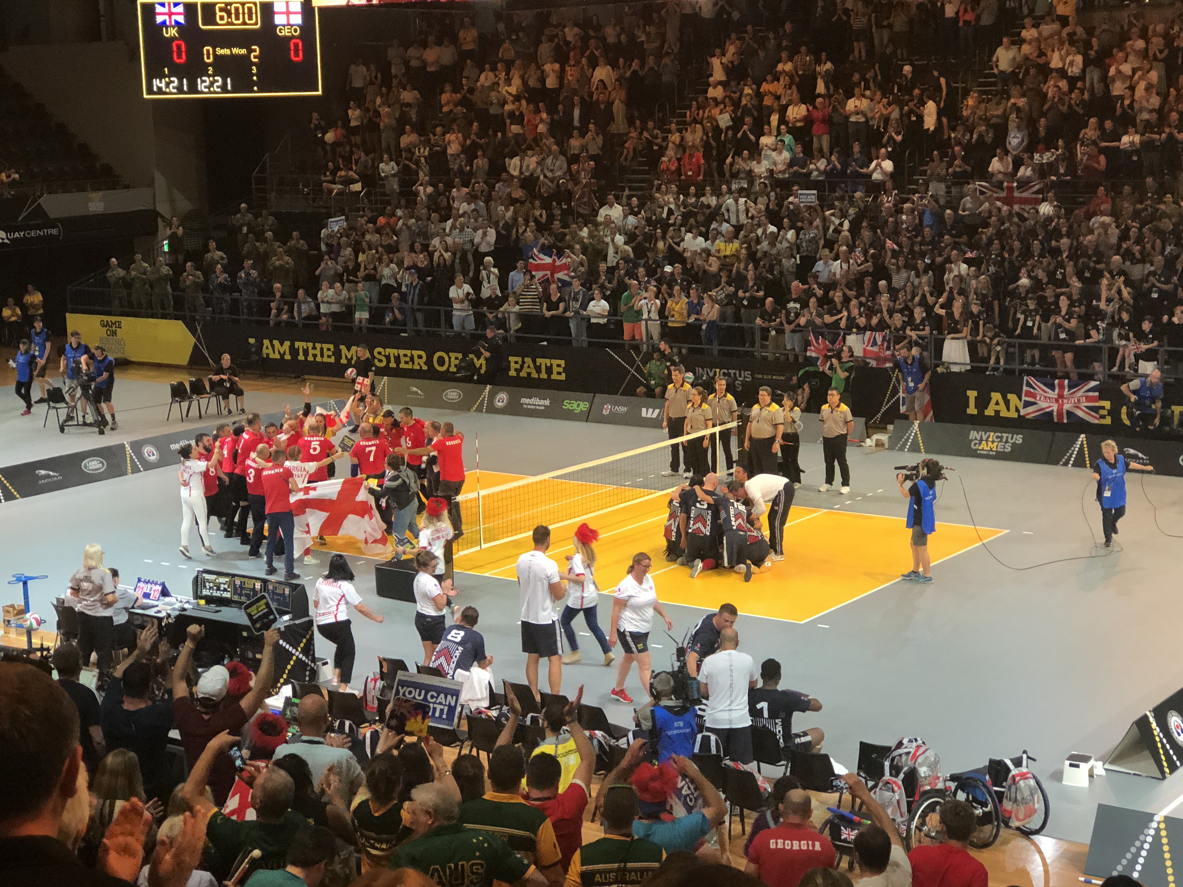 Sitting Volleyball