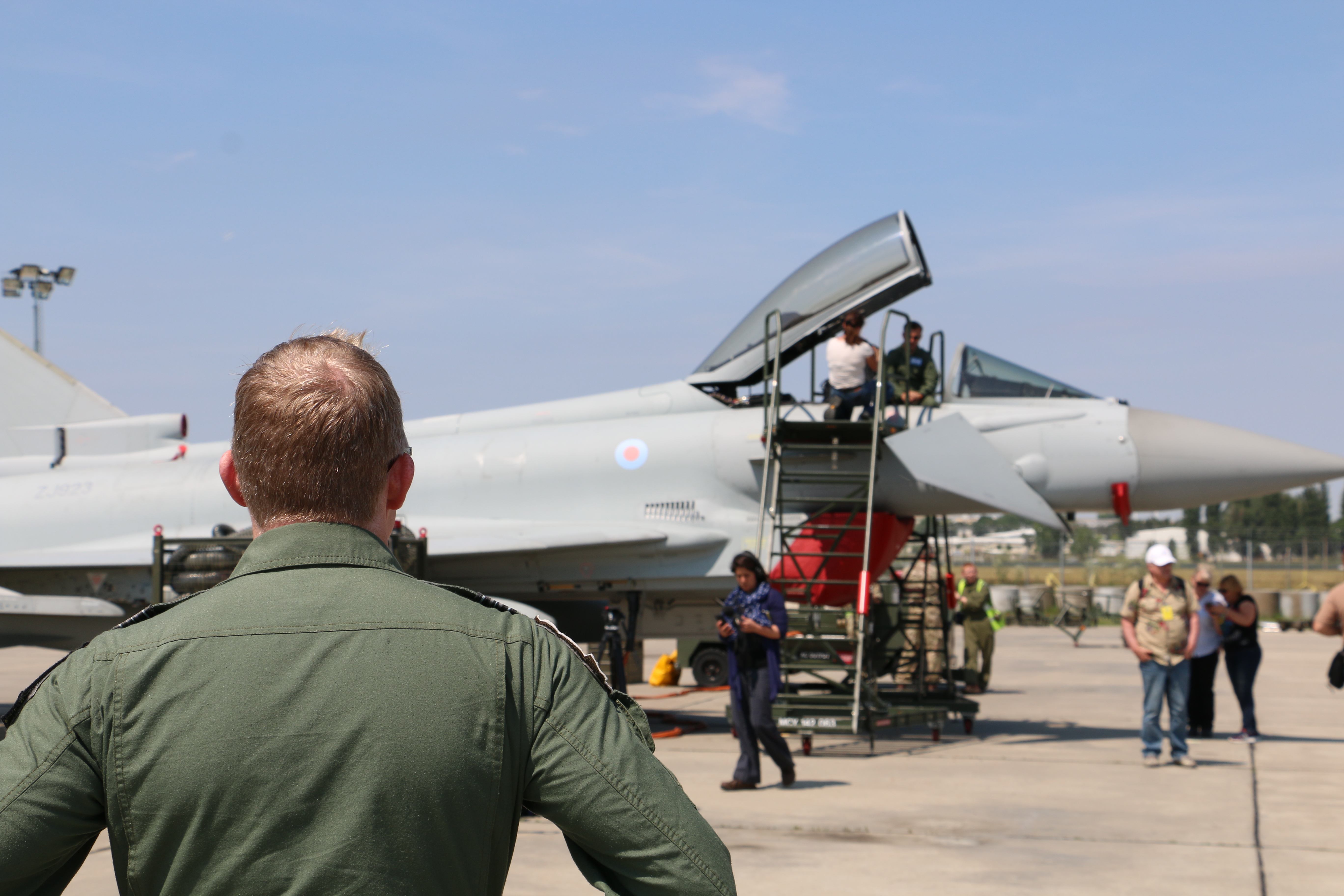 The RAF Typhoons Defending NATO's Border