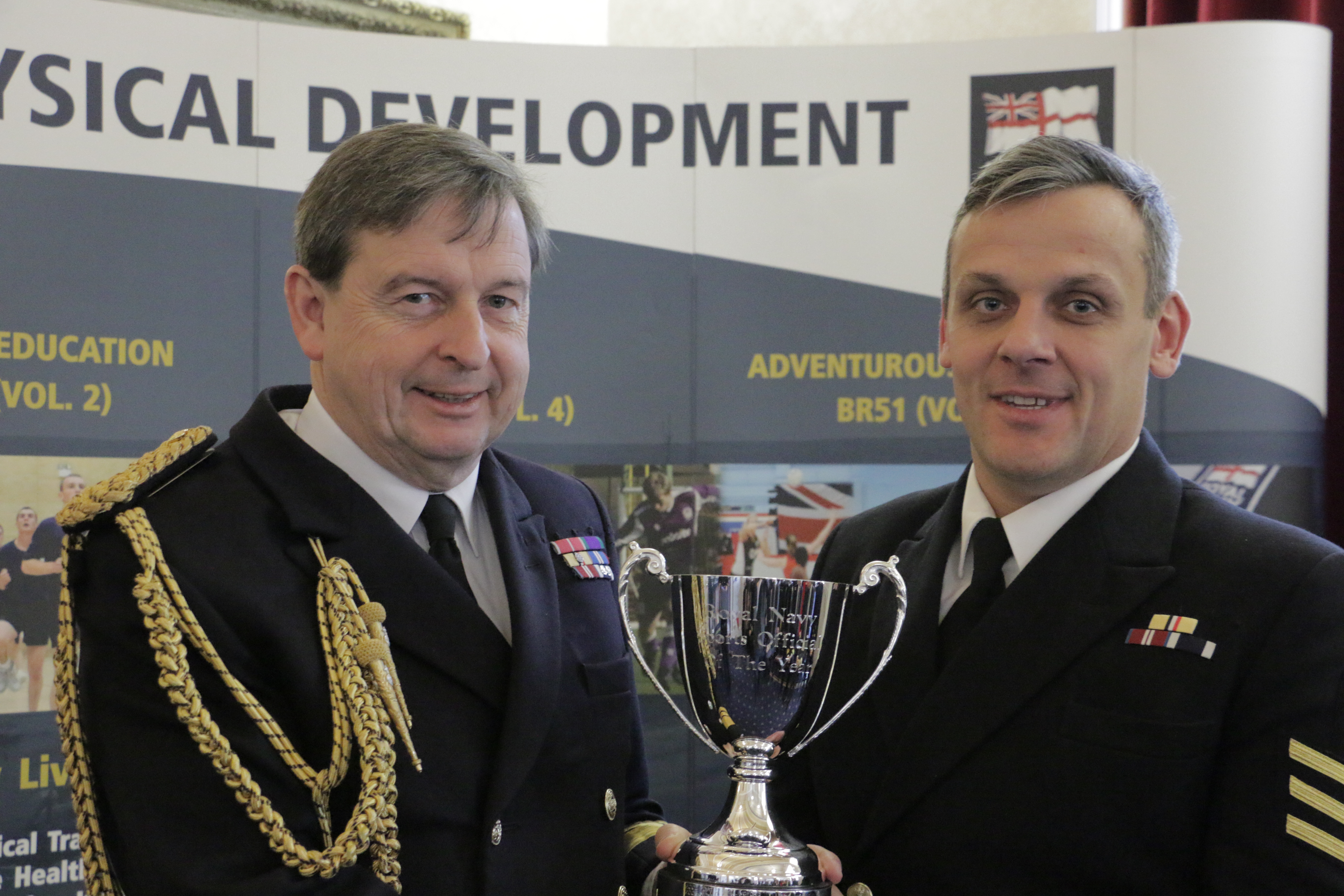 Royal Navy Official of the Year 2017 - POPT Steve Lockton