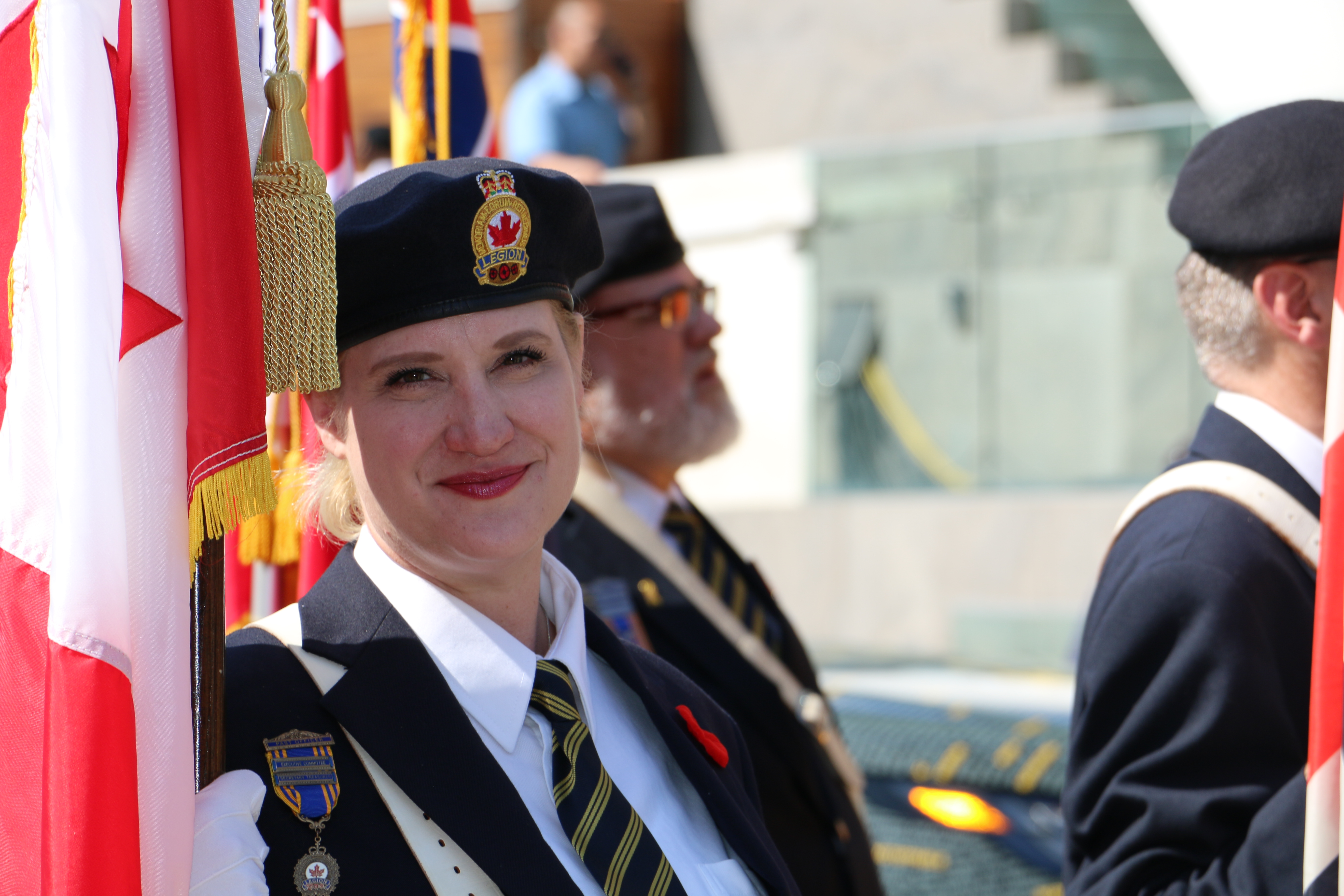 Smile Invictus Games Flag Welcomed Home To Toronto