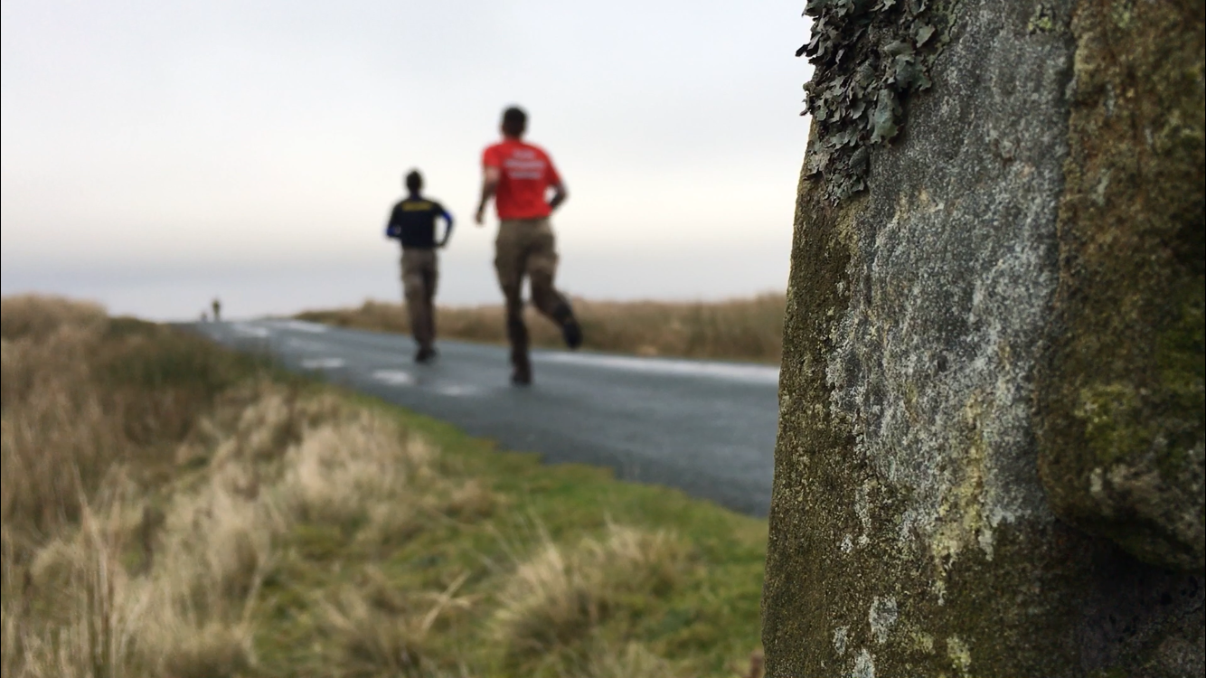 4 SCOTS cross-country at Tan Hill