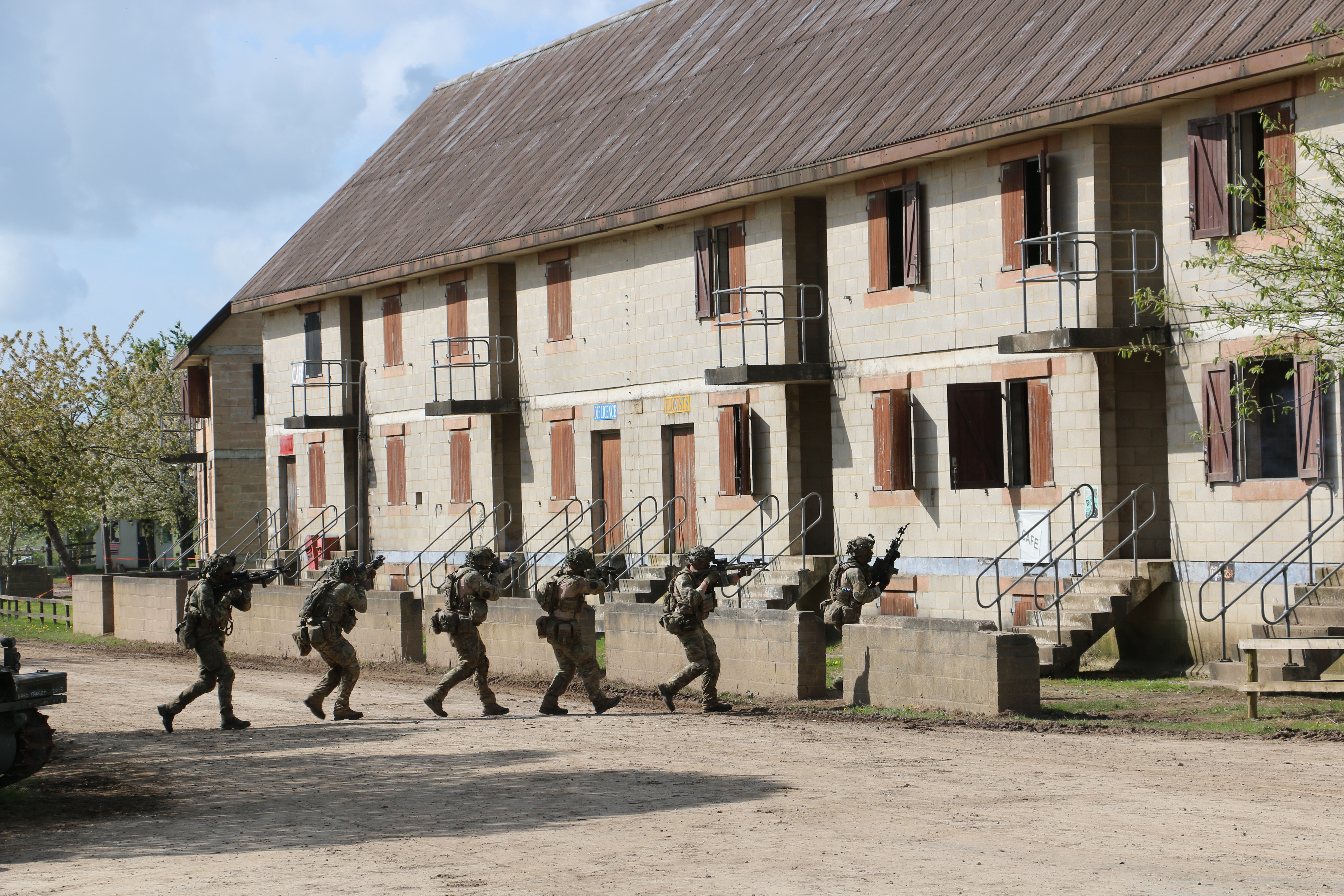 Last year's Exercise Joint Warrior on Salisbury Plain.
