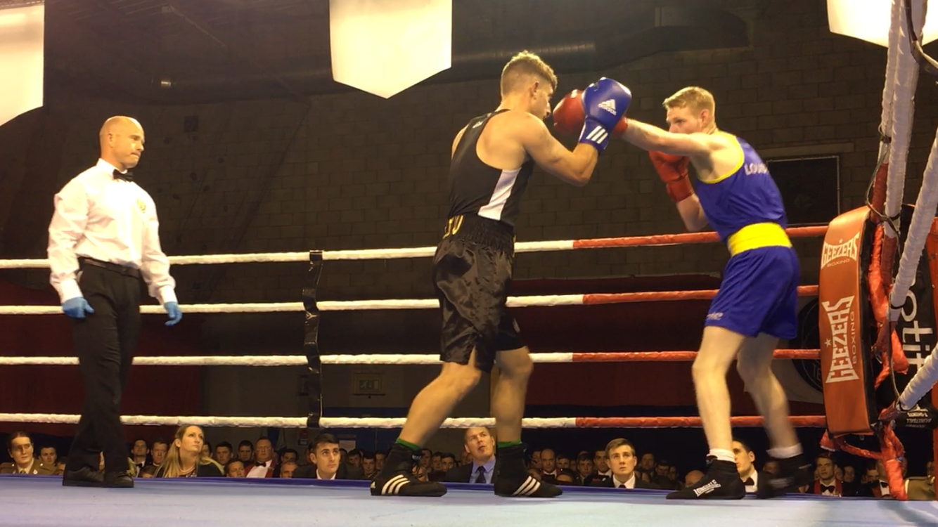 5th Regt RA boxing in Catterick - BFBS