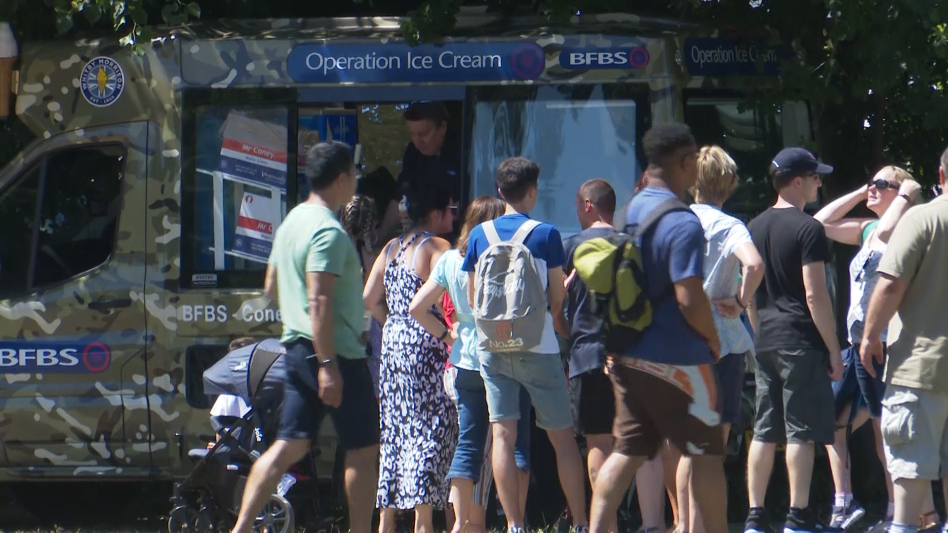 Icecream was served at AFD 2019 in Germany 300619 CREDIT BFBS.jpg 