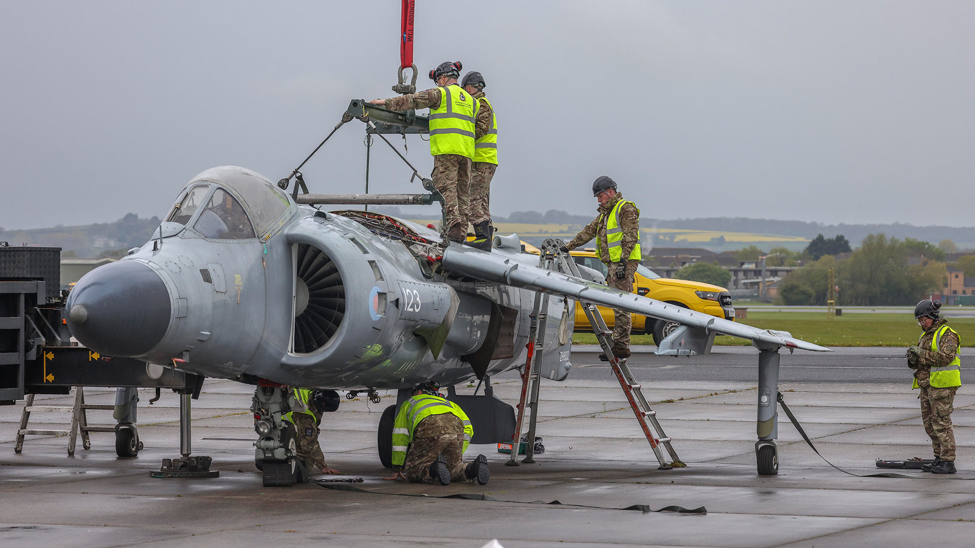 Iconic aircraft en route to Falklands CREDIT ROYAL NAVY CREDIT ROYAL NAVY