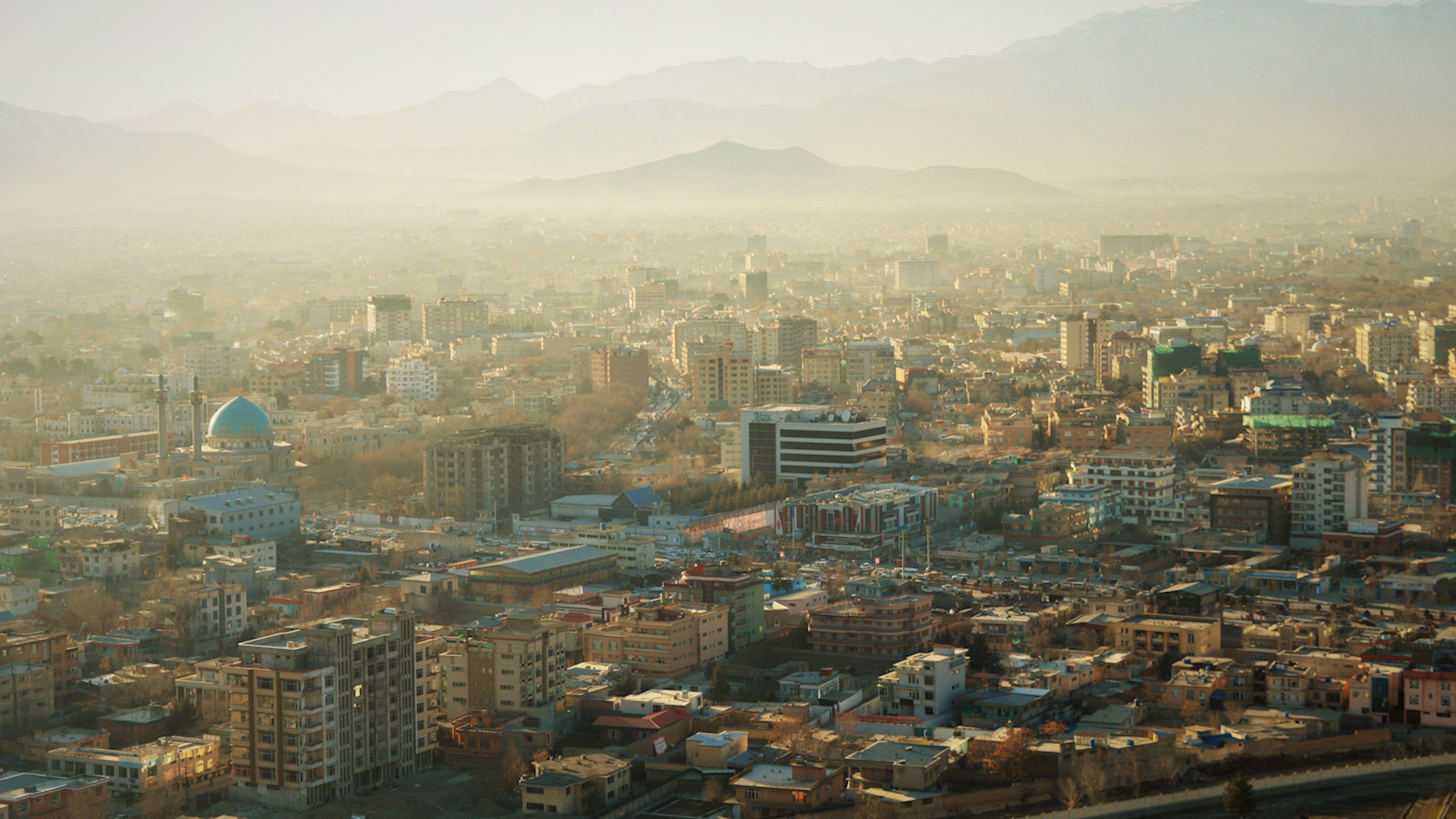 Image ID 2AH9KGR Kabul cityscape, Afghanistan 220323 CREDIT Lucie van der Beek, Alamy Stock Photo EXP 041123