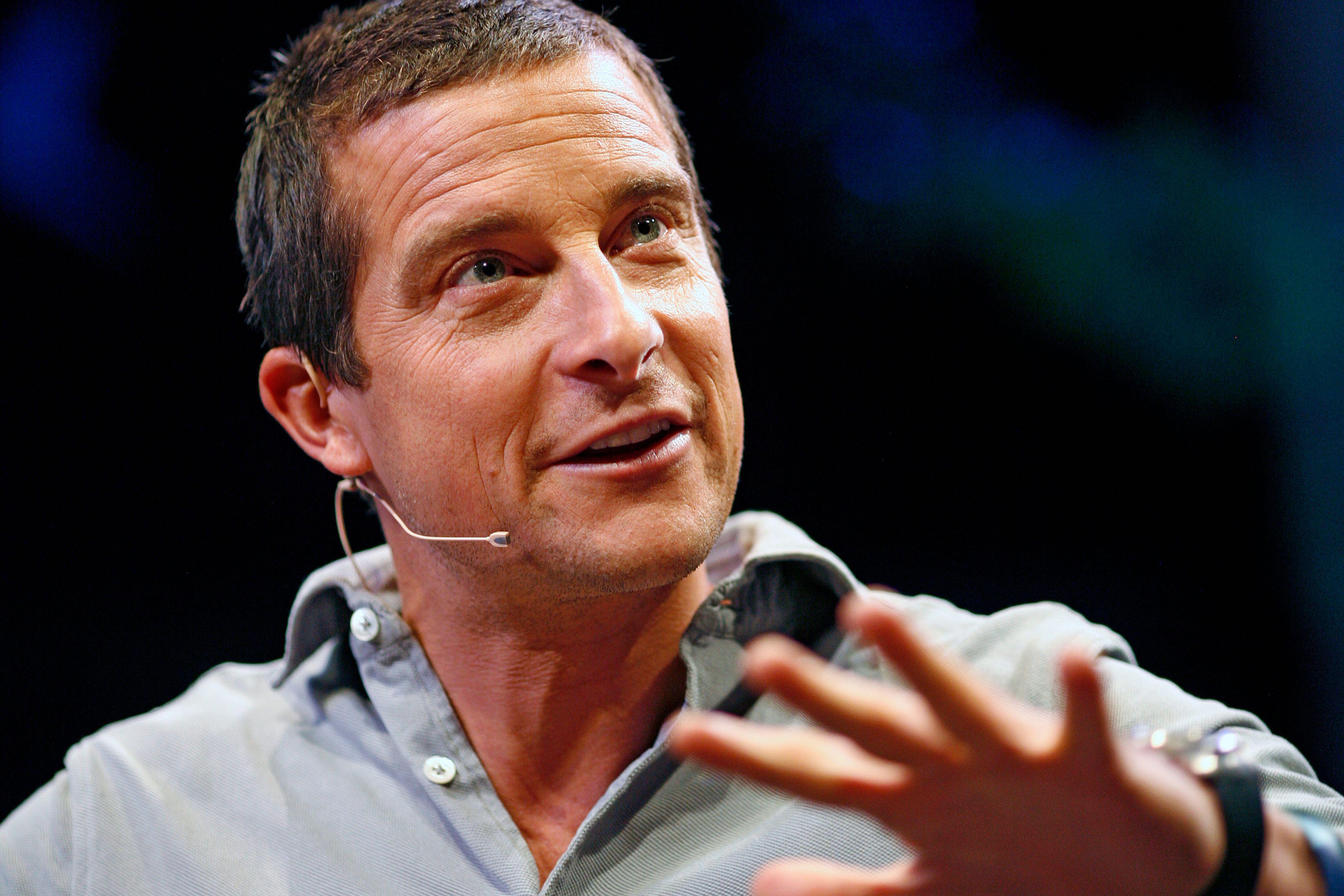 Bear Grylls, Hay-On-Wye, Hay Festival, 31st May 2015. Bear Grylls the Adventurer launches his thriller Ghost Flight. ©PRWPhotography