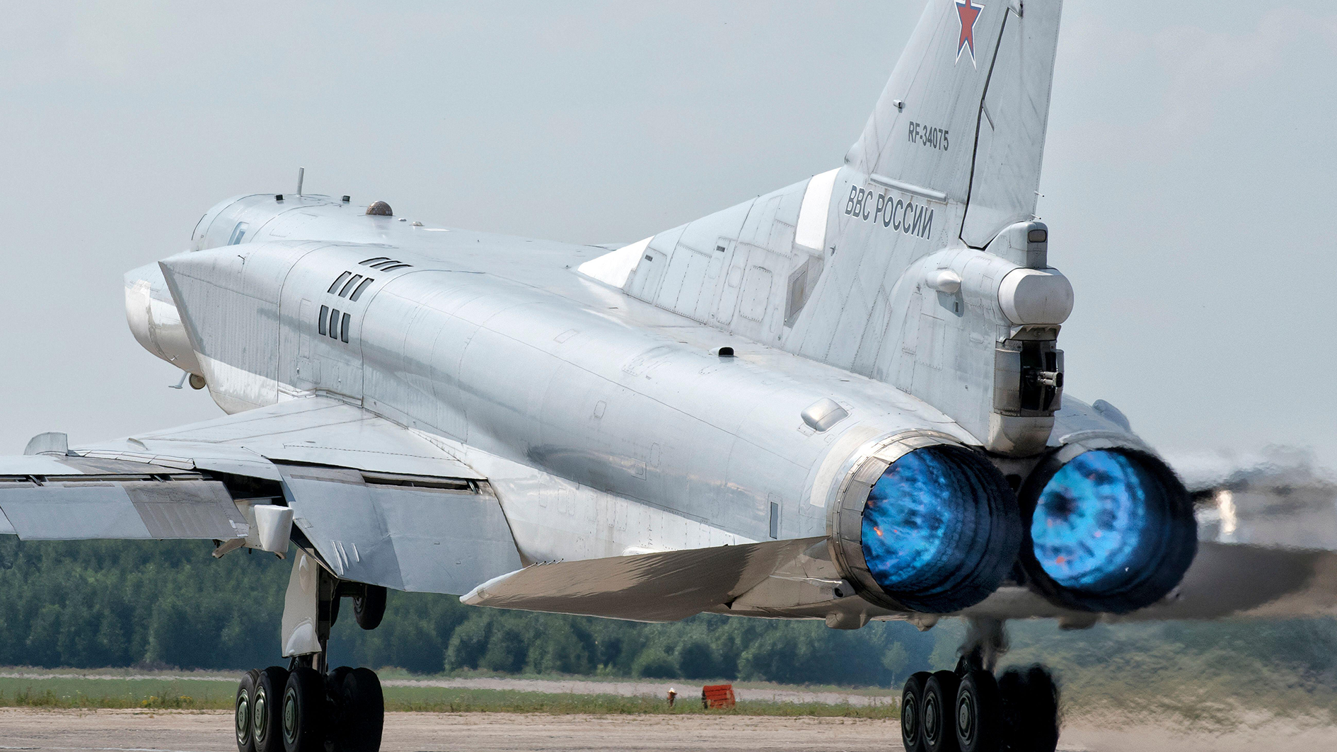mage ID 2BERWH4 Russian Air Force Tu-22 taking off at Dyagilevo Air Base, Russia 6818 CREDIT ALAMY.png