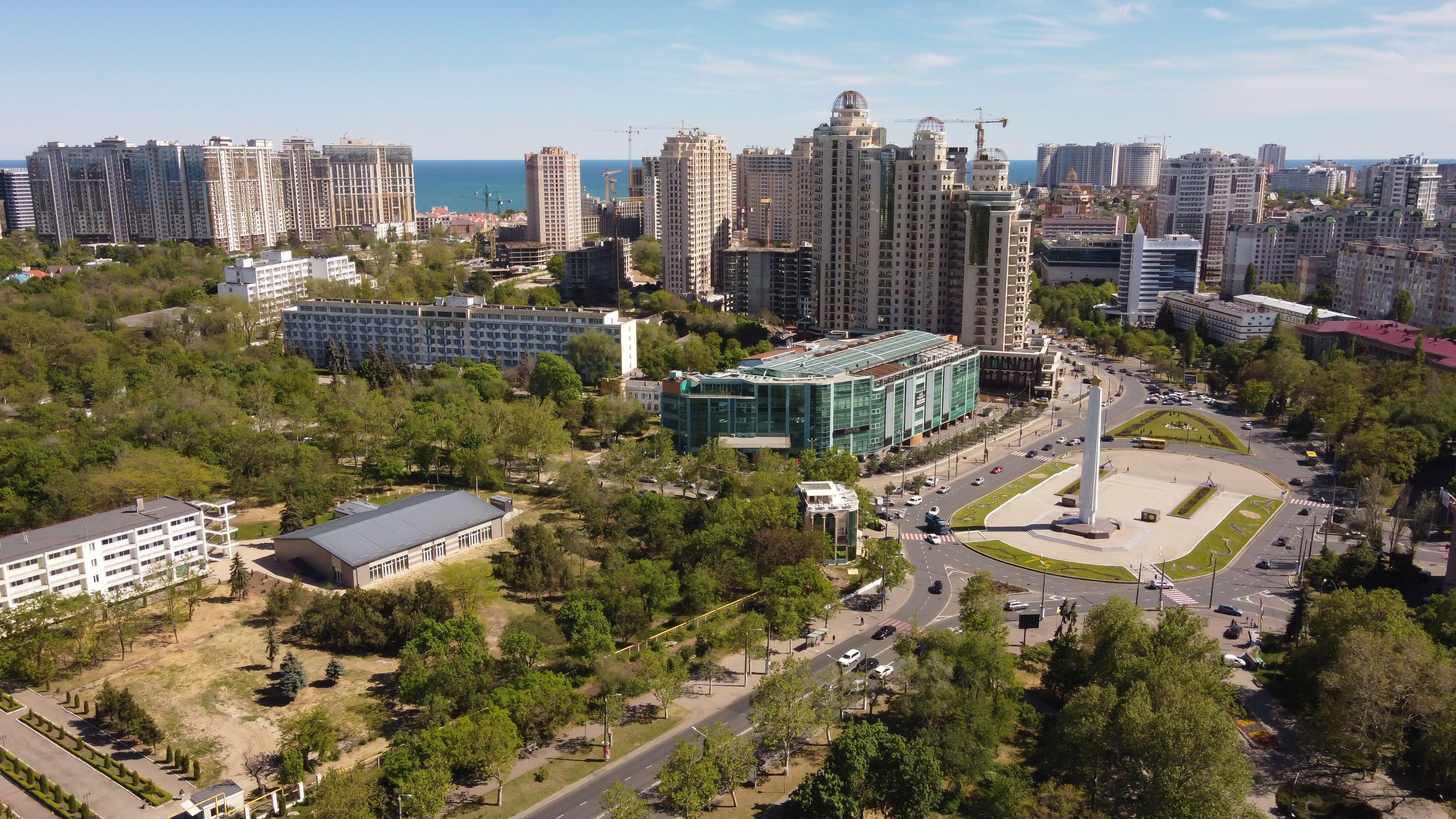 Image ID 2BTP149 Aerial view of Odesa, Ukraine 130522 CREDIT Oleksandr Perepelytsia Alamy Stock Photo