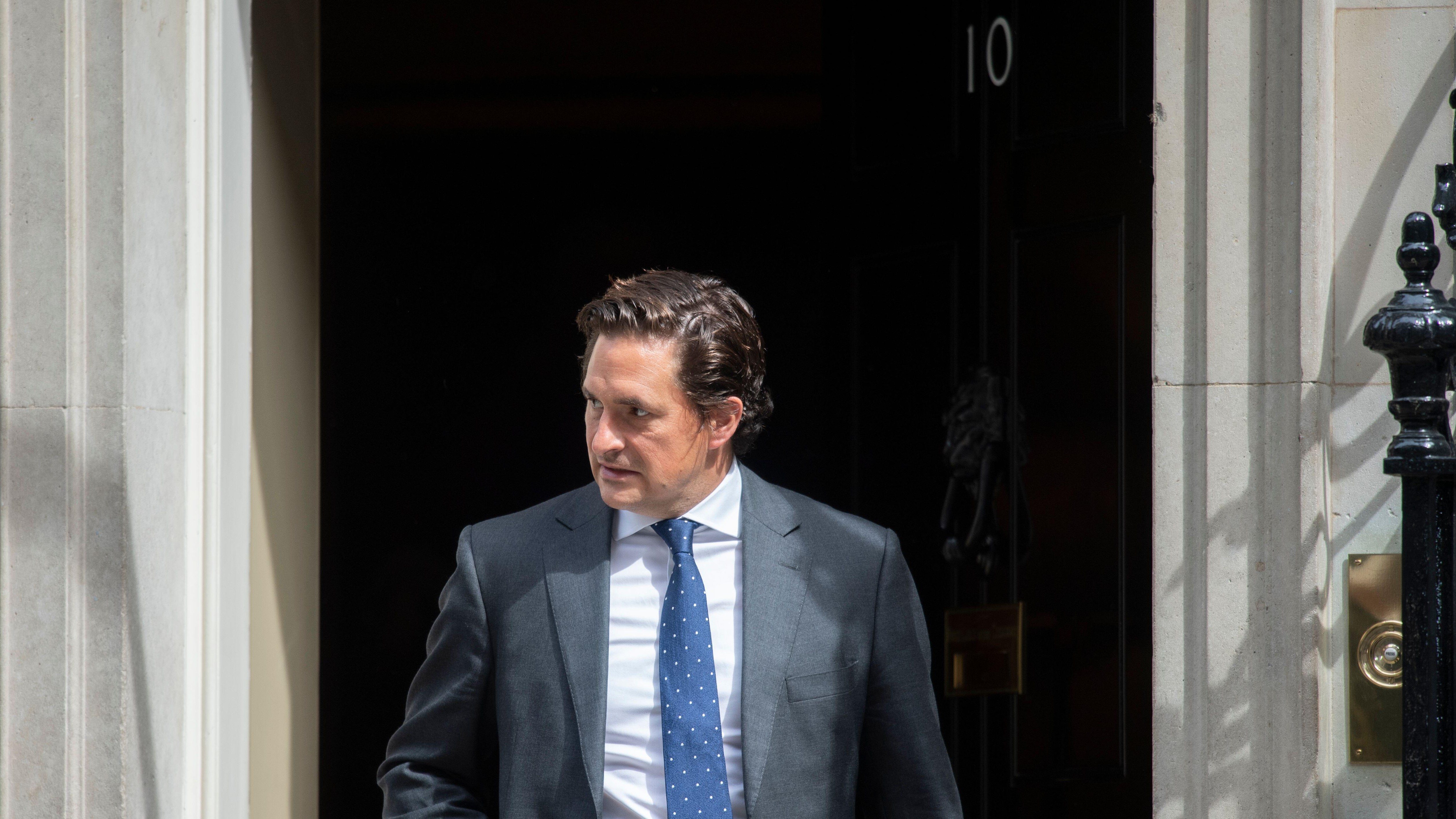 Image ID 2JGP1KJ Johnny Mercer MP, Former Minister for Veterans’ Affairs in Downing Street 12072022 CREDIT Alamy Stock Photo.jpg
