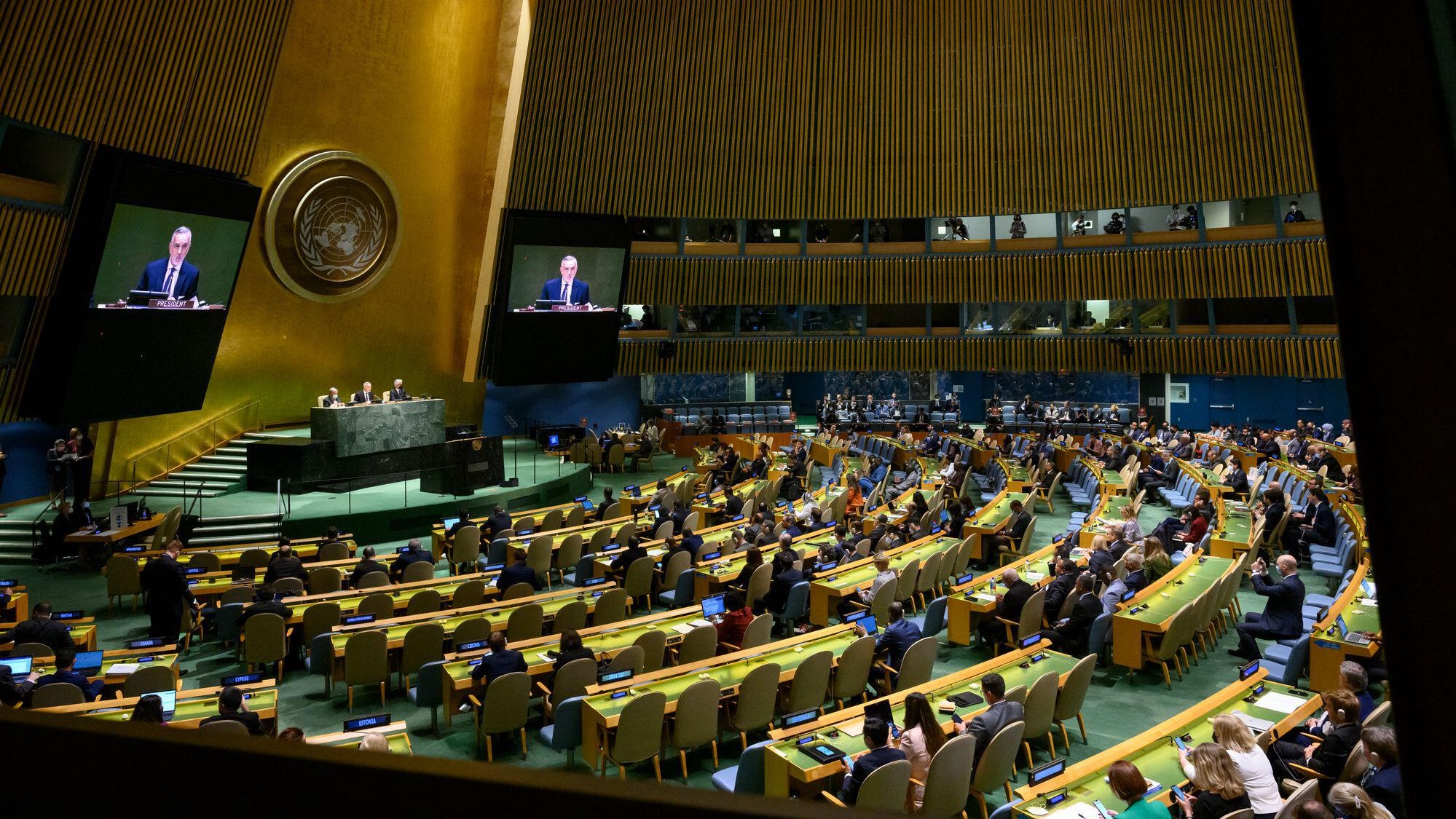 Image ID 2JKG9P8 The 10th NPT (Nuclear Non-Proliferation Treaty) Review Conference held at UN HQ in New York 01082022 CREDIT Xinhua, Alamy Stock Photo.jpg