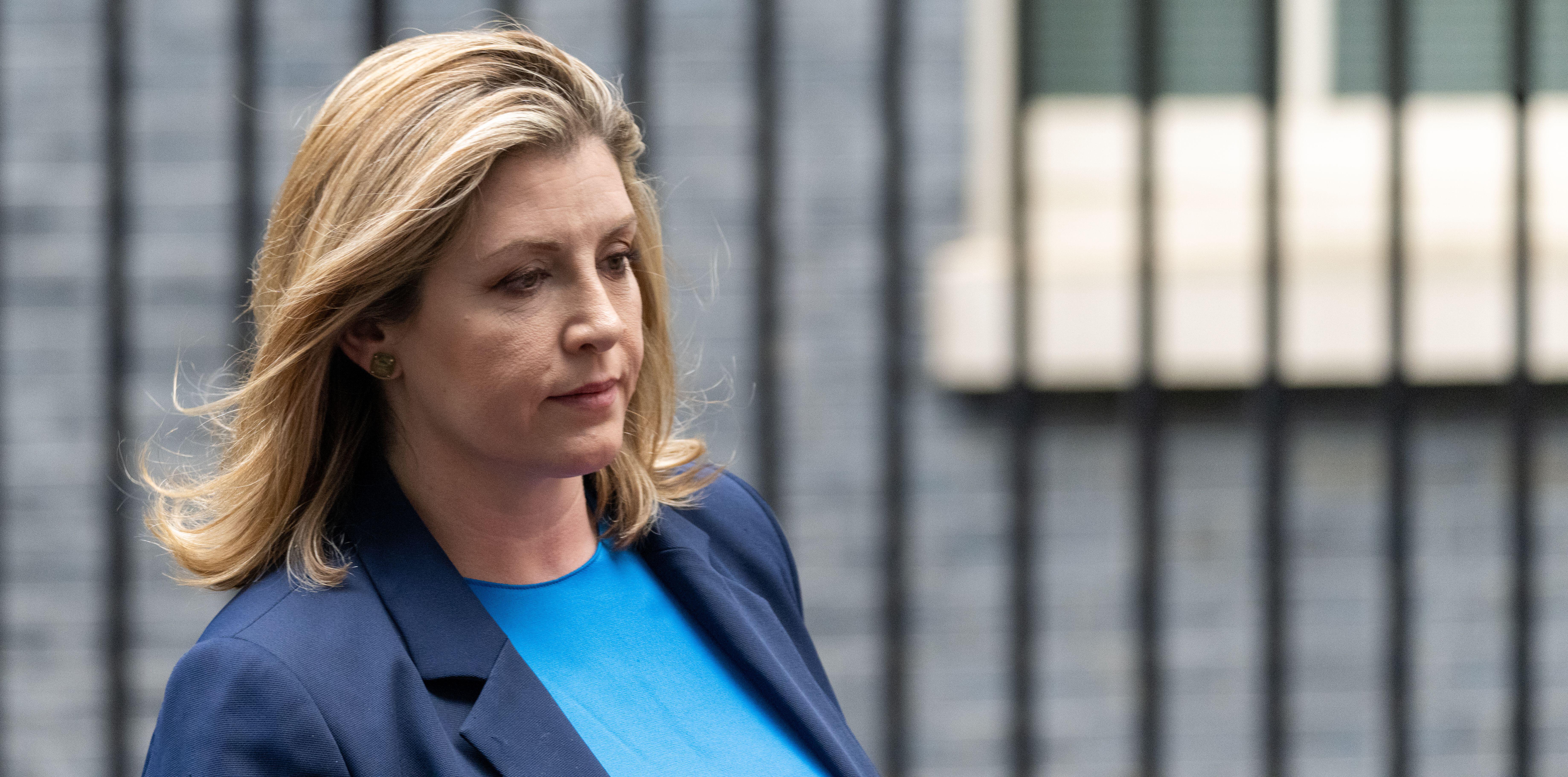London, UK. 13th Oct, 2022. Penny Mordaunt, Leader of the House of Commons, in Downing Street London Credit Ian DavidsonAlamy Live News