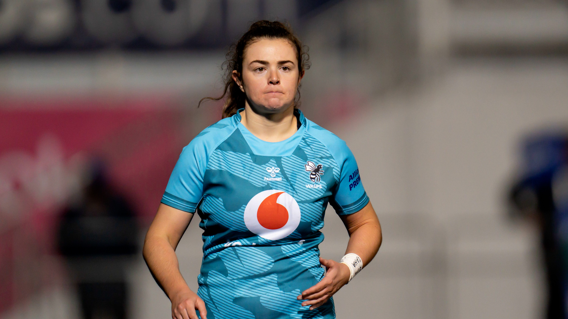 Image ID 2KNKFDG Eloise Hayward of Wasps Women during the Women's Allianz Premier 15's match Saracens Women vs Wasps Women at StoneX Stadium NO REUSE CREDIT News Images LTD .jpg