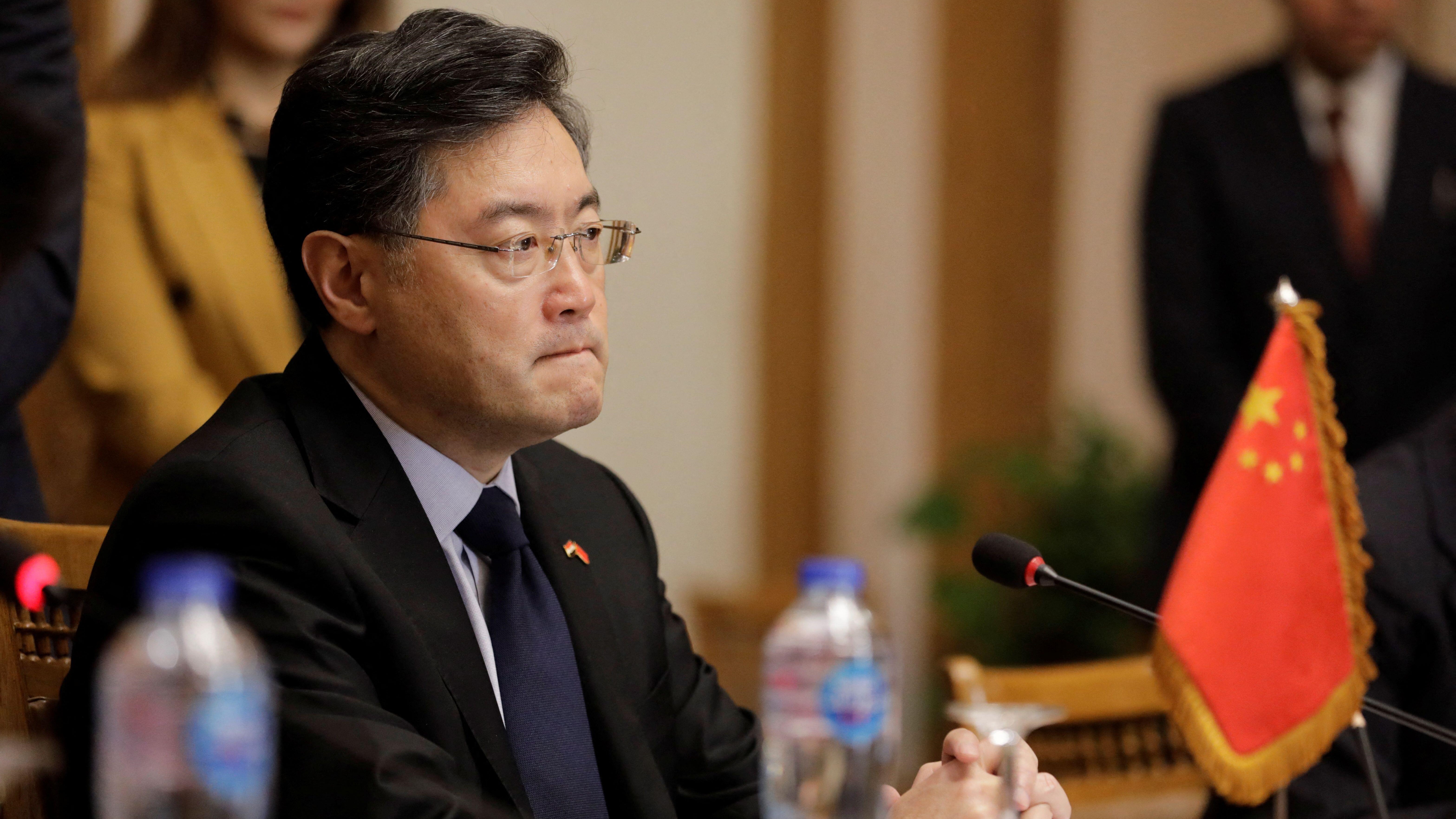 Image ID 2M8PEXF Chinese Foreign Minister Qin Gang 15012023 CREDIT REUTERS,Alamy Stock Photo EXP 21022024.jpg