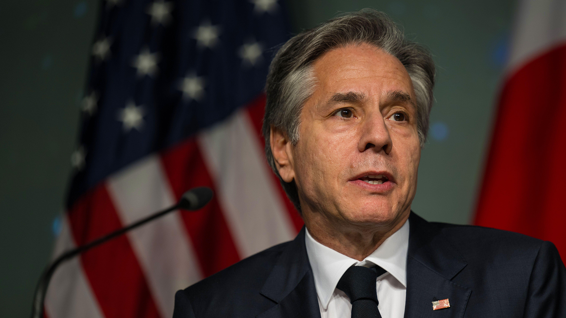 Image ID 2N34FRP WASHINGTON DC USA 13 January 2023  US Secretary of State, Antony Blinken delivers remarks before he and Japans Minister for Foreign Affairs Haya CREDIT ALAMY