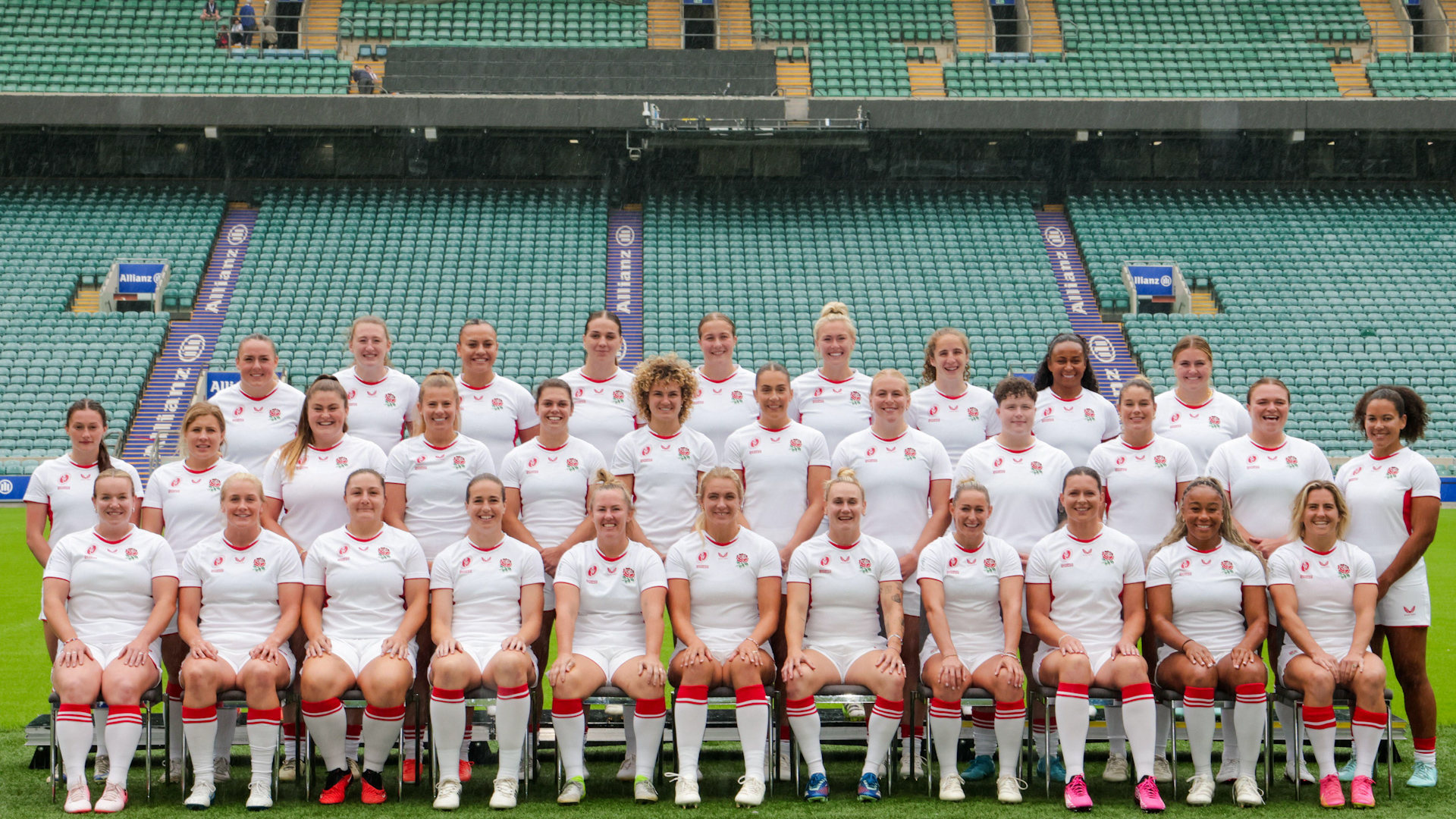 Image ID 3C2KP13 The Red Roses' official Women's Rugby World Cup squad announcement at Allianz Stadium NO REUSE CREDIT Elsie Kibue _0.jpg