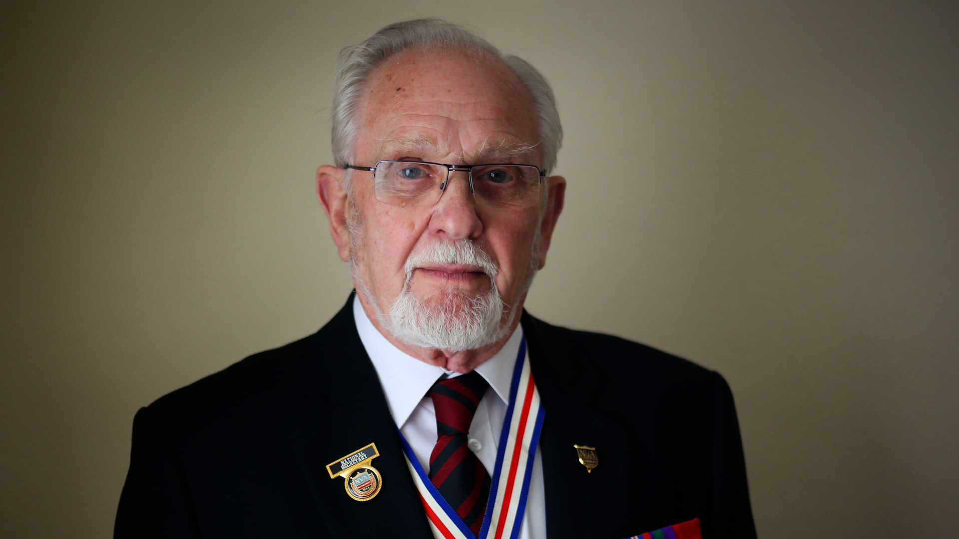 Normandy veteran George Batts pictured at his home in Maidstone Kent in 2014 (Picture: PA Images/Alamy Stock Photo).