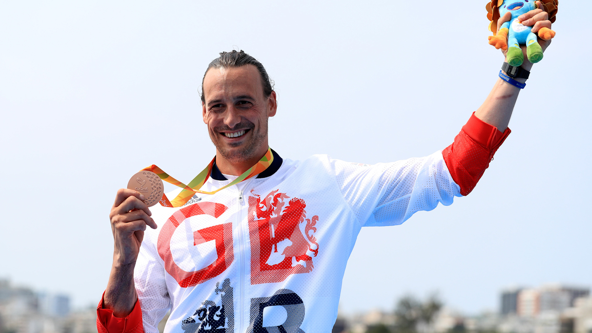 Image ID GXA7P9 Nick Beighton wins Paralympic bronze in Rio 2016 CREDIT PA Alamy Stock Photo EXP 23112024.jpg