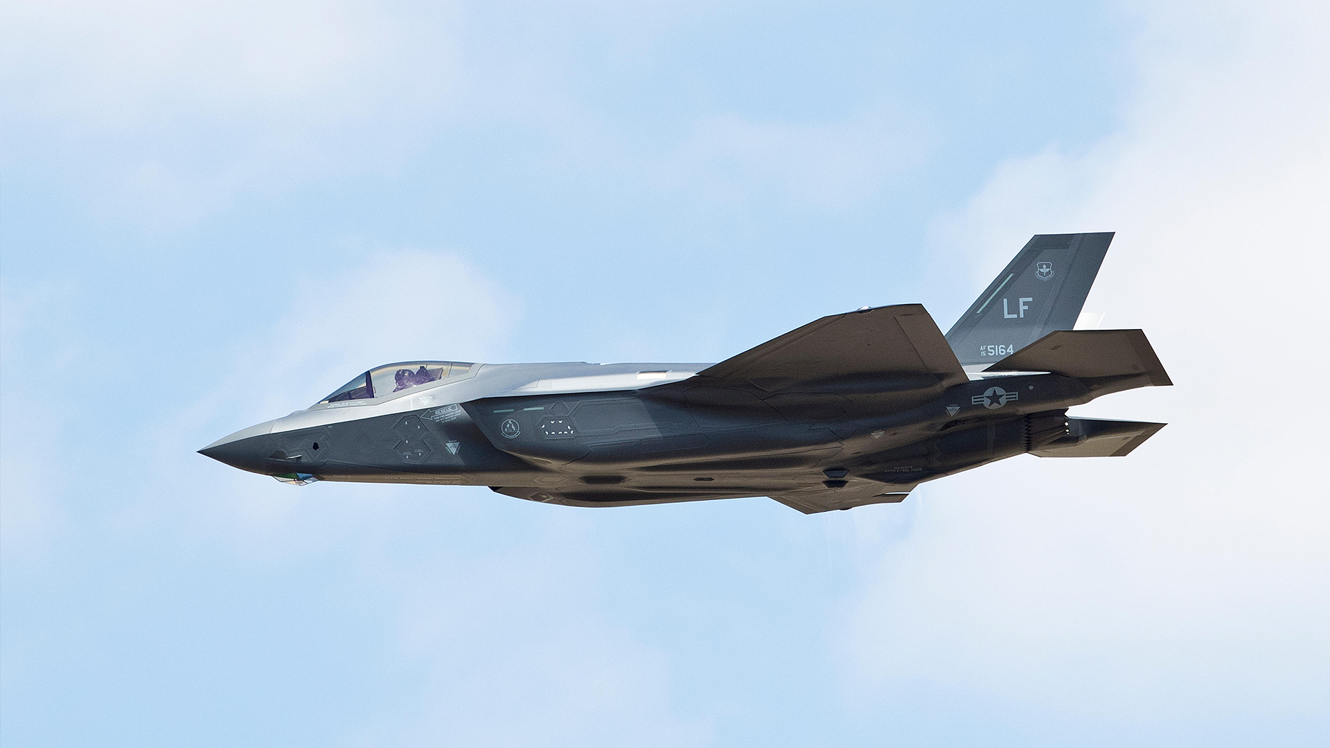 Image ID P9XXBC F35A at the 2018 RAF RIAT air show ,Fairford, Uk CREDIT ALAMY