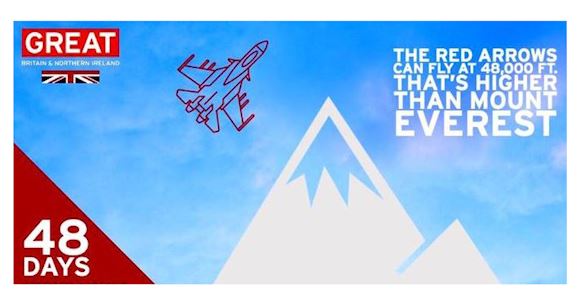 The poster seemed to show the outline of a Russian Flanker SU-30 (Picture: DIT).