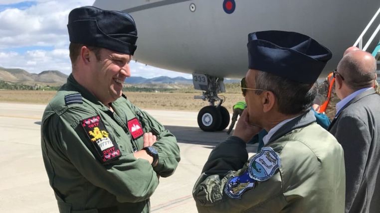 RAF Plane Lands In Argentina To Join Search For Missing Submarine CREDIT: Guillermo Lobo