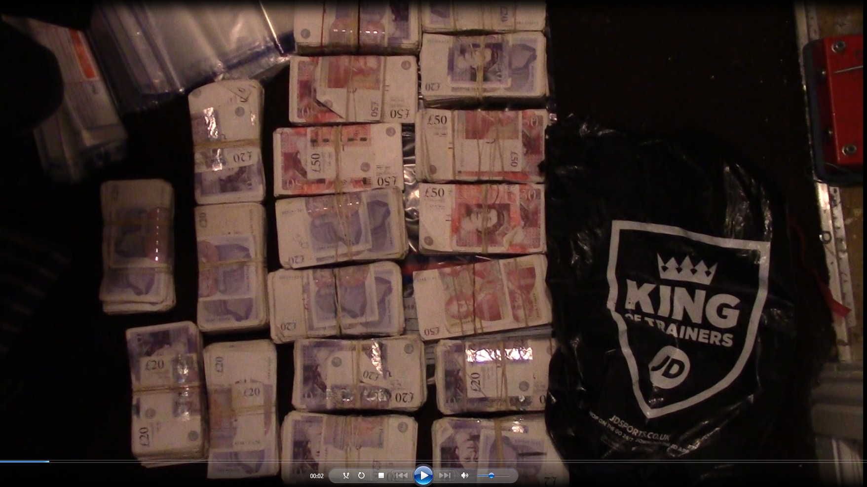 Images from Cash from safe 10 Richard Blackburn House (2) Credit National Crime Agency