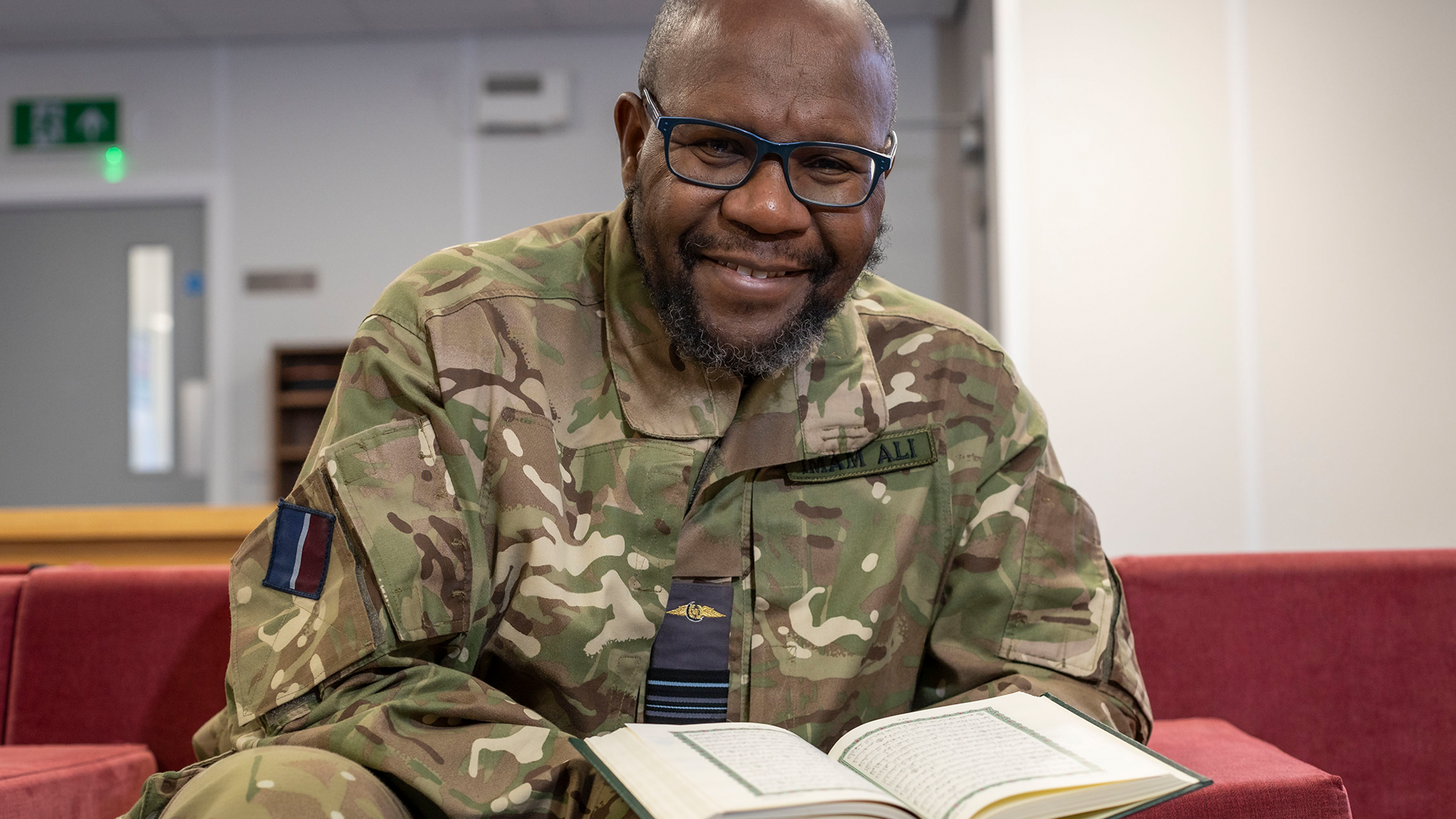Imam Ali Omar RAF Coningsby Chaplain