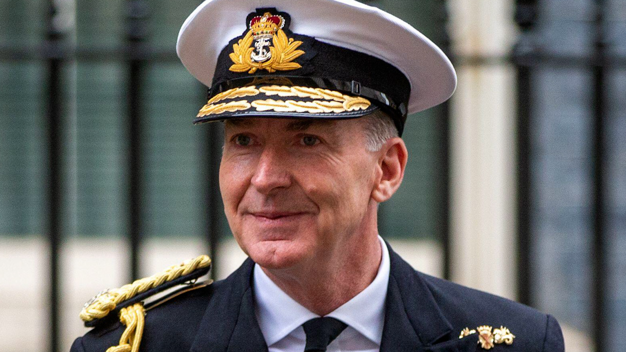 Incoming British Chief of Defence Staff, Admiral Sir TONY RADAKIN is seen outside 10 Downing