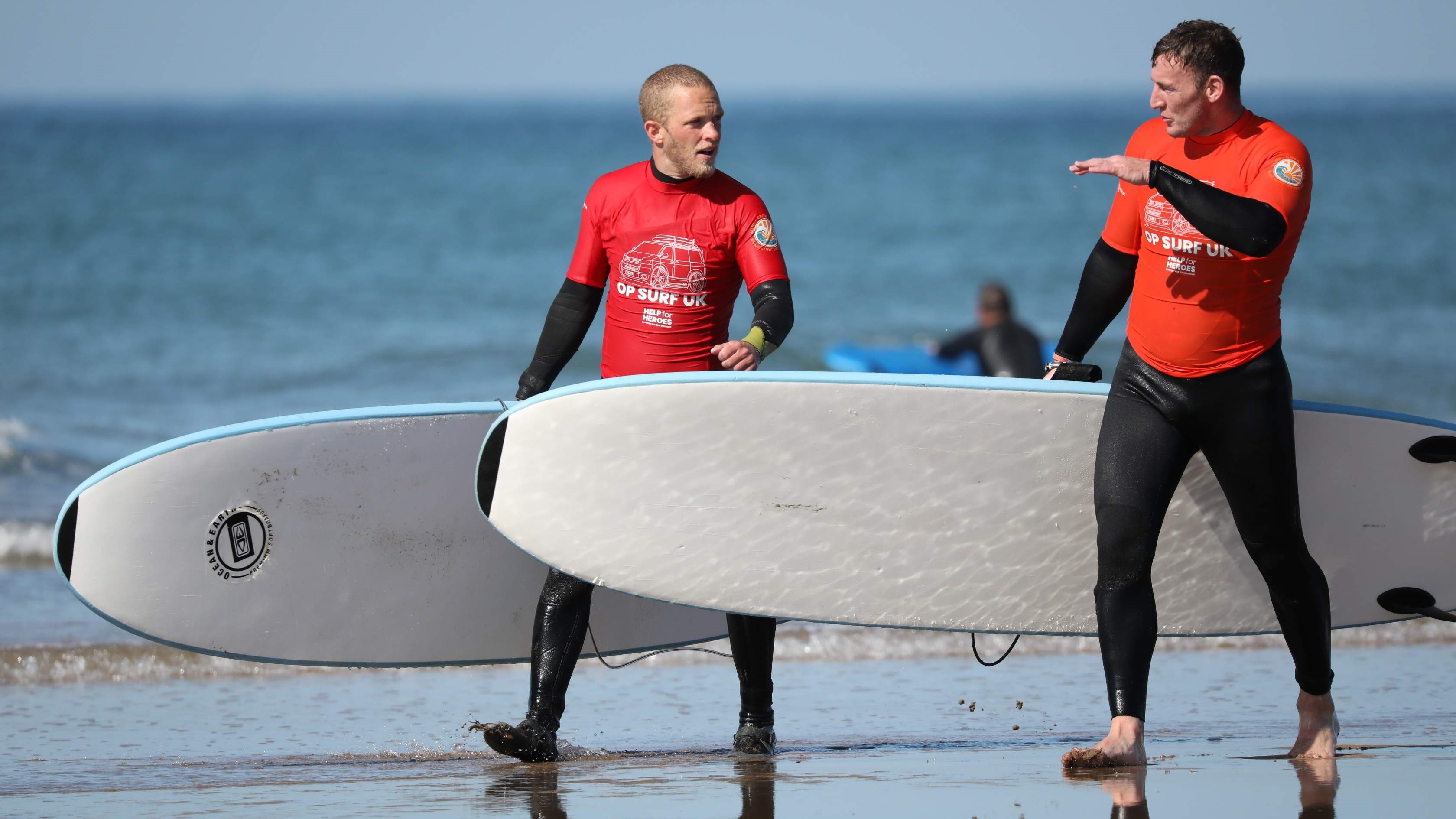 Injured Commandos have taken part in a week of surfing as part of their ongoing road to recovery, Op Surf 14102022 CREDIT Royal Navy.jpg