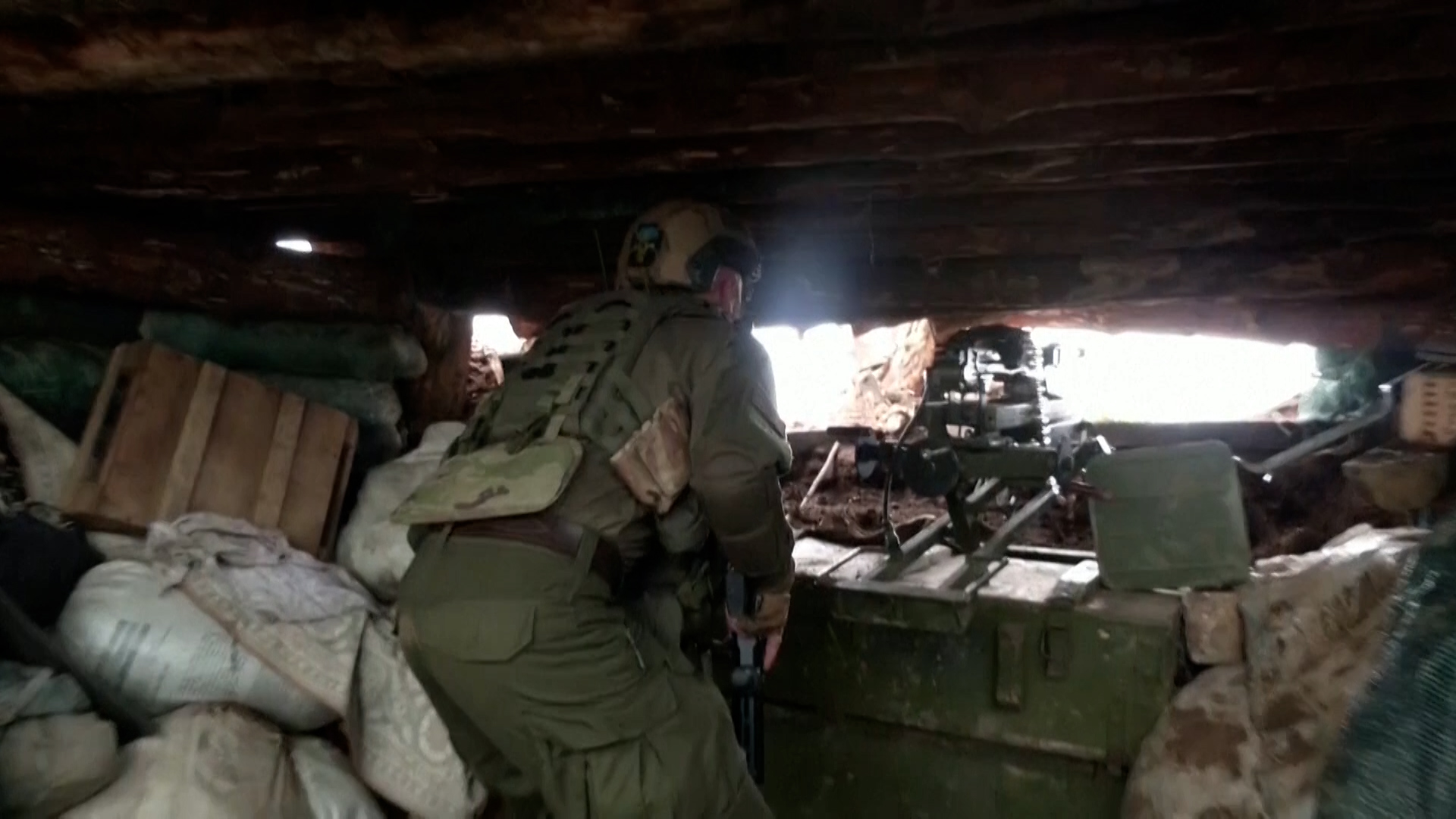 Inside Donetsk trenches with Ukrainian soldiers 06042023 CREDIT Reuters
