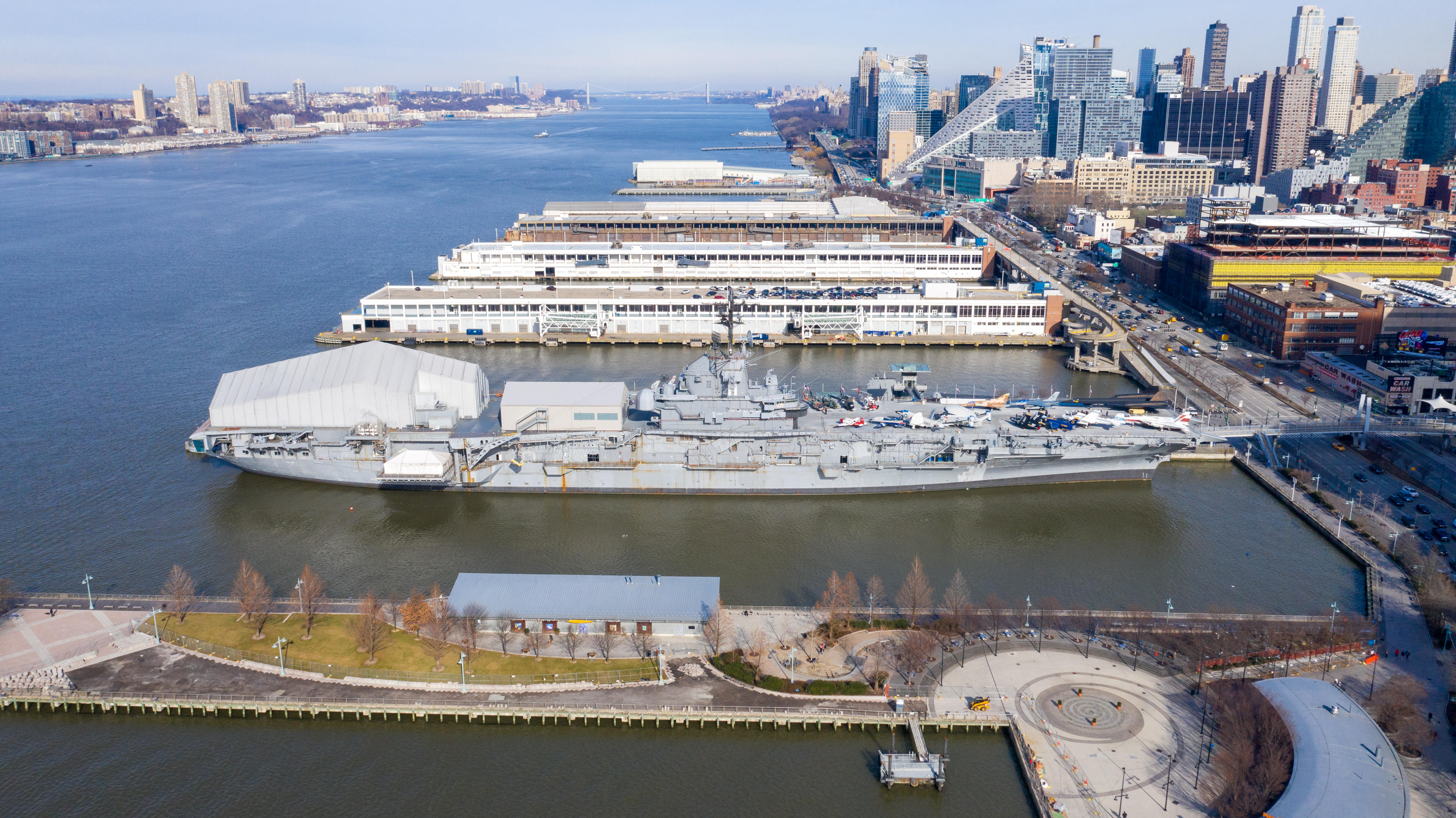 The Intrepid Sea, Air & Space Museum, Manhattan, New York City (Picture: Alamy).
