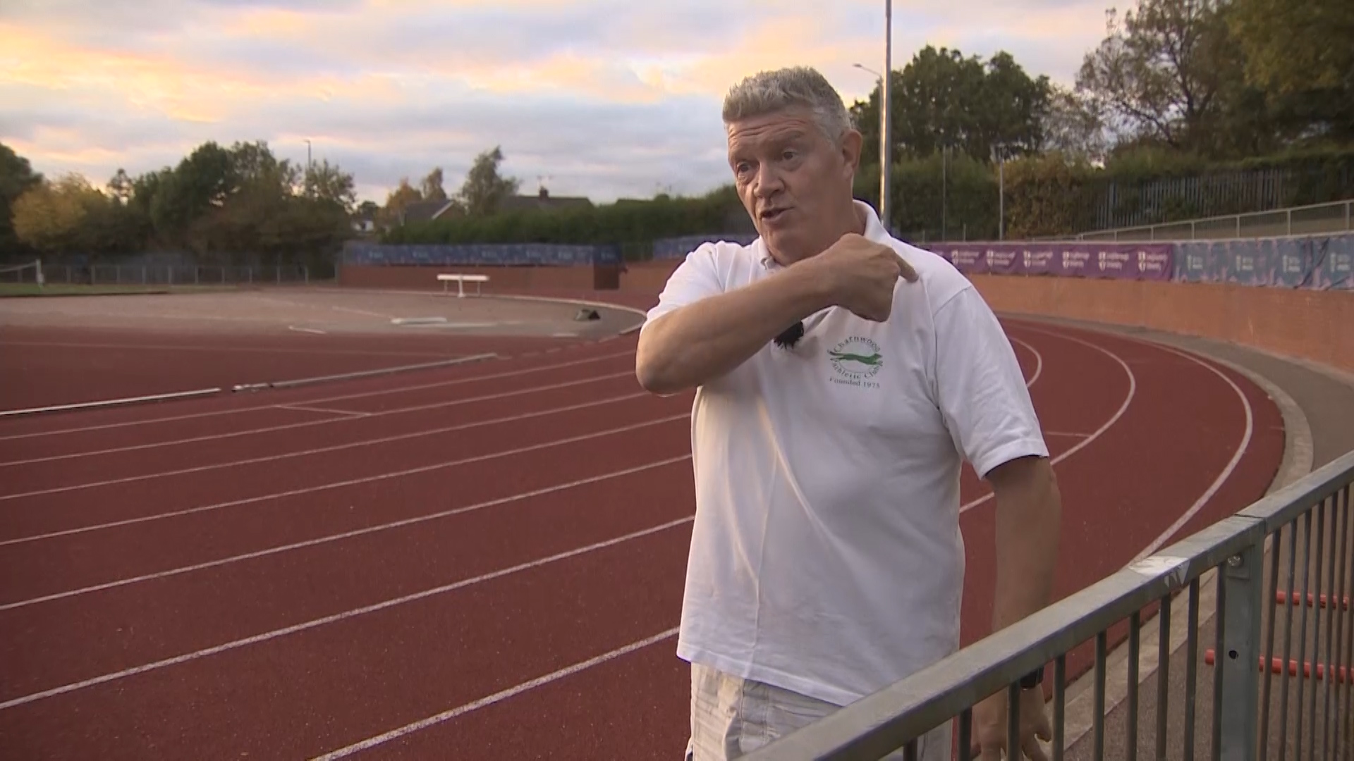 Coach Joe McDonnell. 