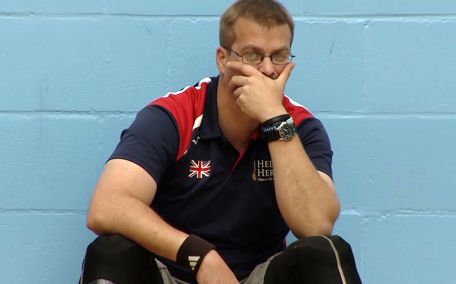 Invictus Games sitting volleyball coach Charlie Walker