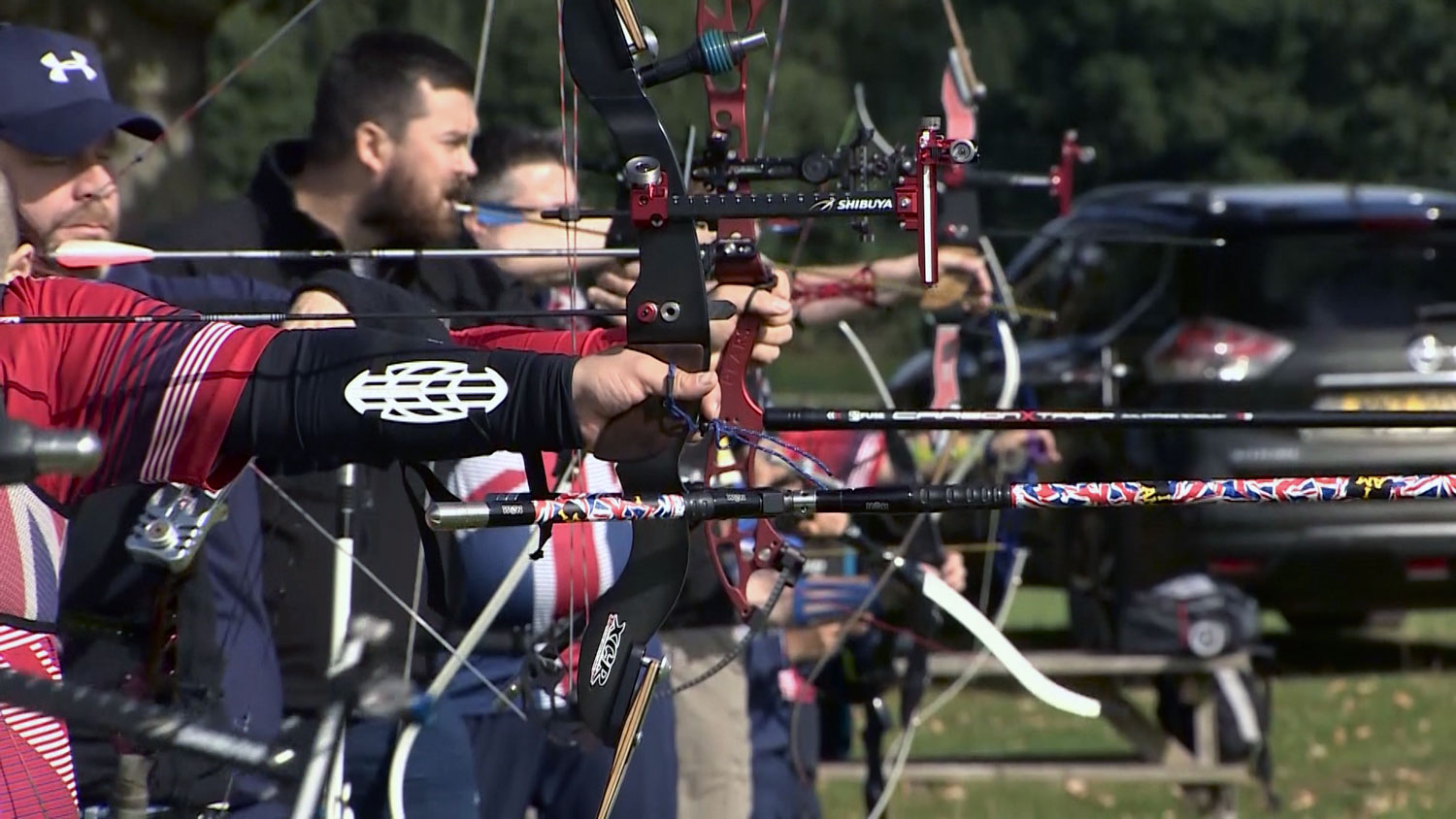 Invictus Games 2017 UK archery training