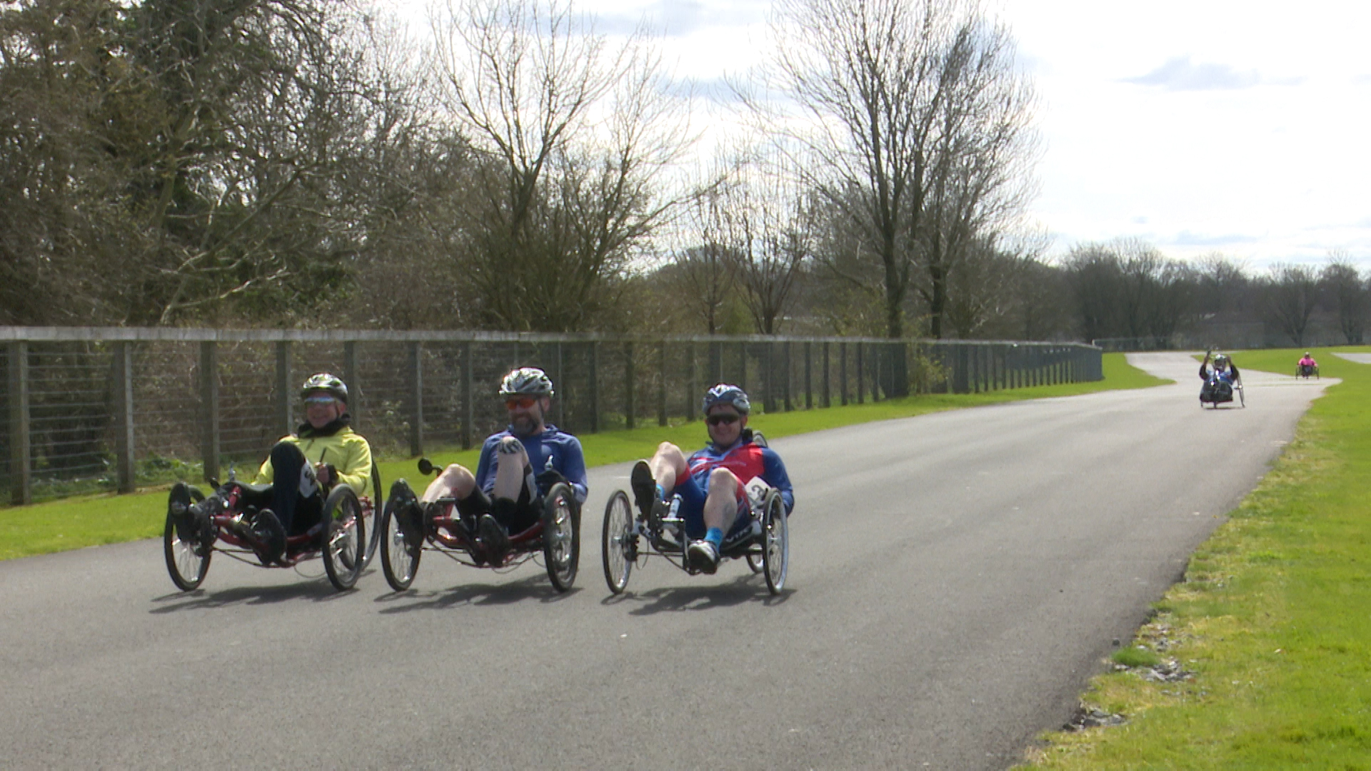 Invictus Games 2018 recumbent cyclist hopefuls